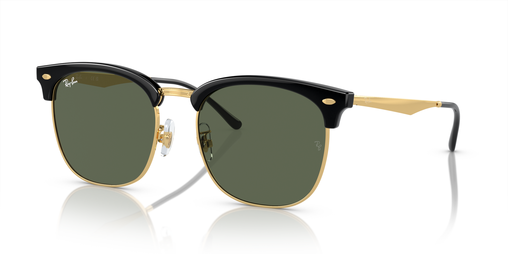 Occhiali da Sole Ray-Ban RB4418D Black On Gold | Stile Unico