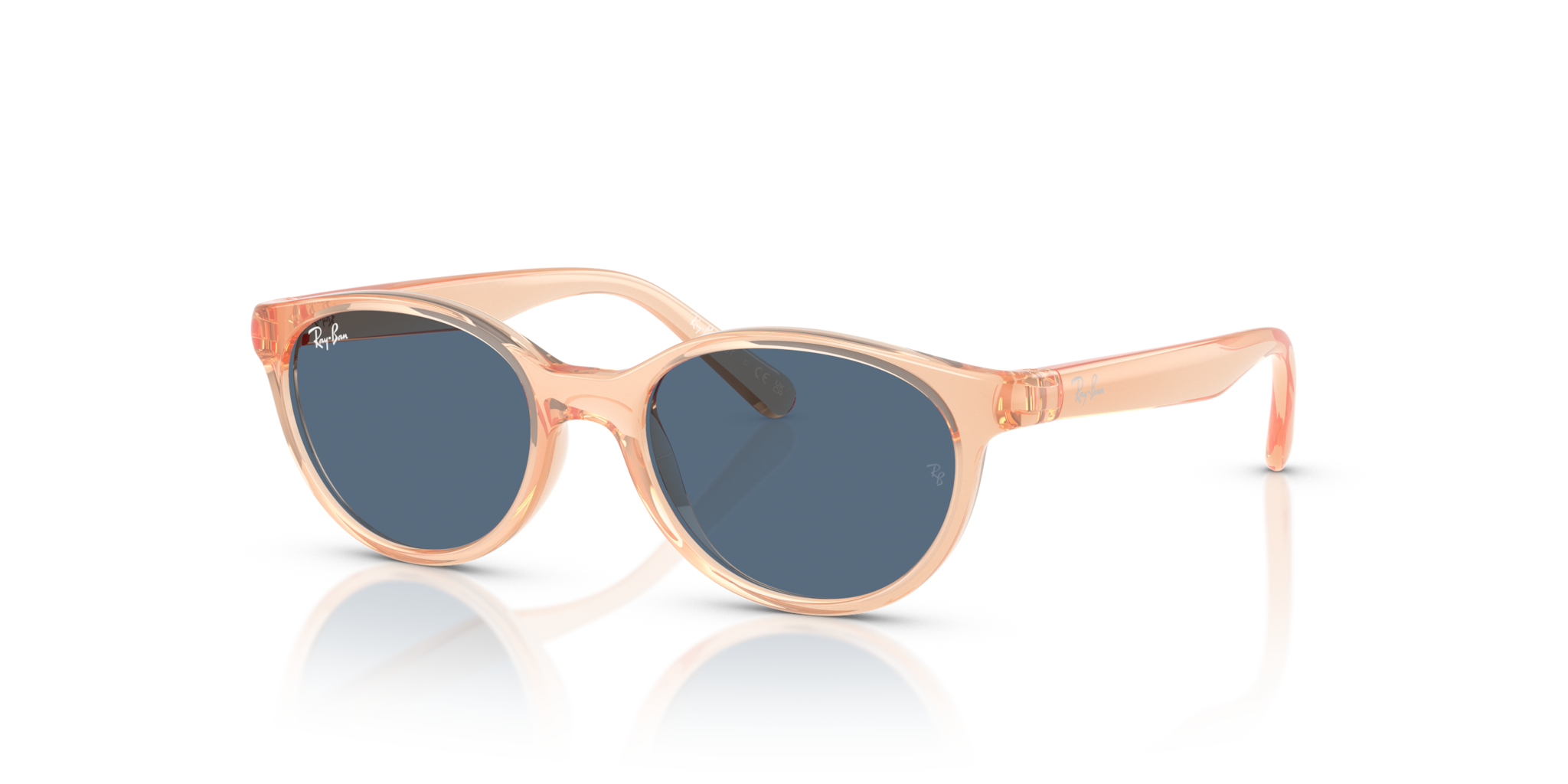 Occhiali da Sole Bambino Ray-Ban RB9080S Transparent Orange
