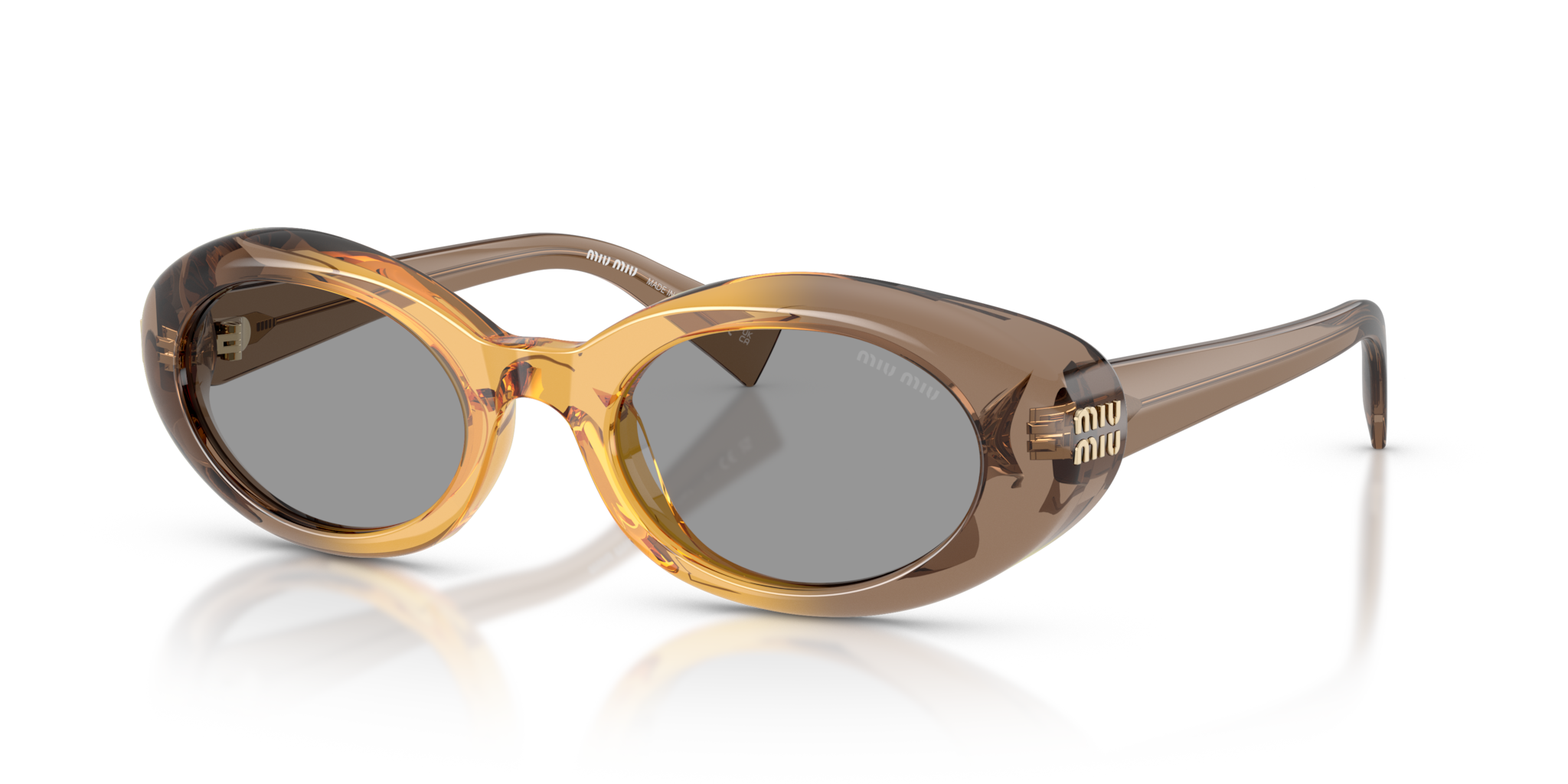 Occhiali da Sole Miu Miu MU B09S Beige Donna | Eleganza e Stile