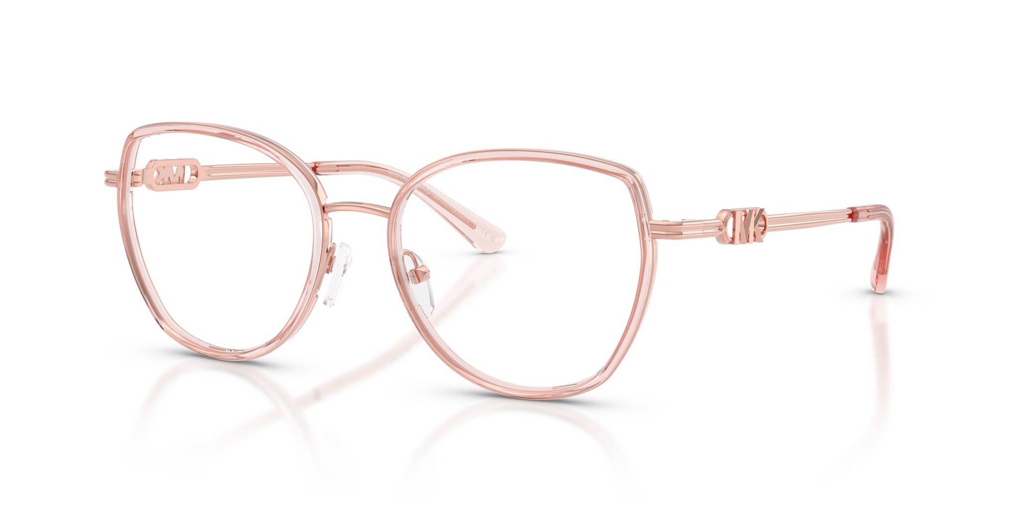 Occhiali da Vista Michael Kors Donna Kiawah 0MK3101 Rosa Trasparente