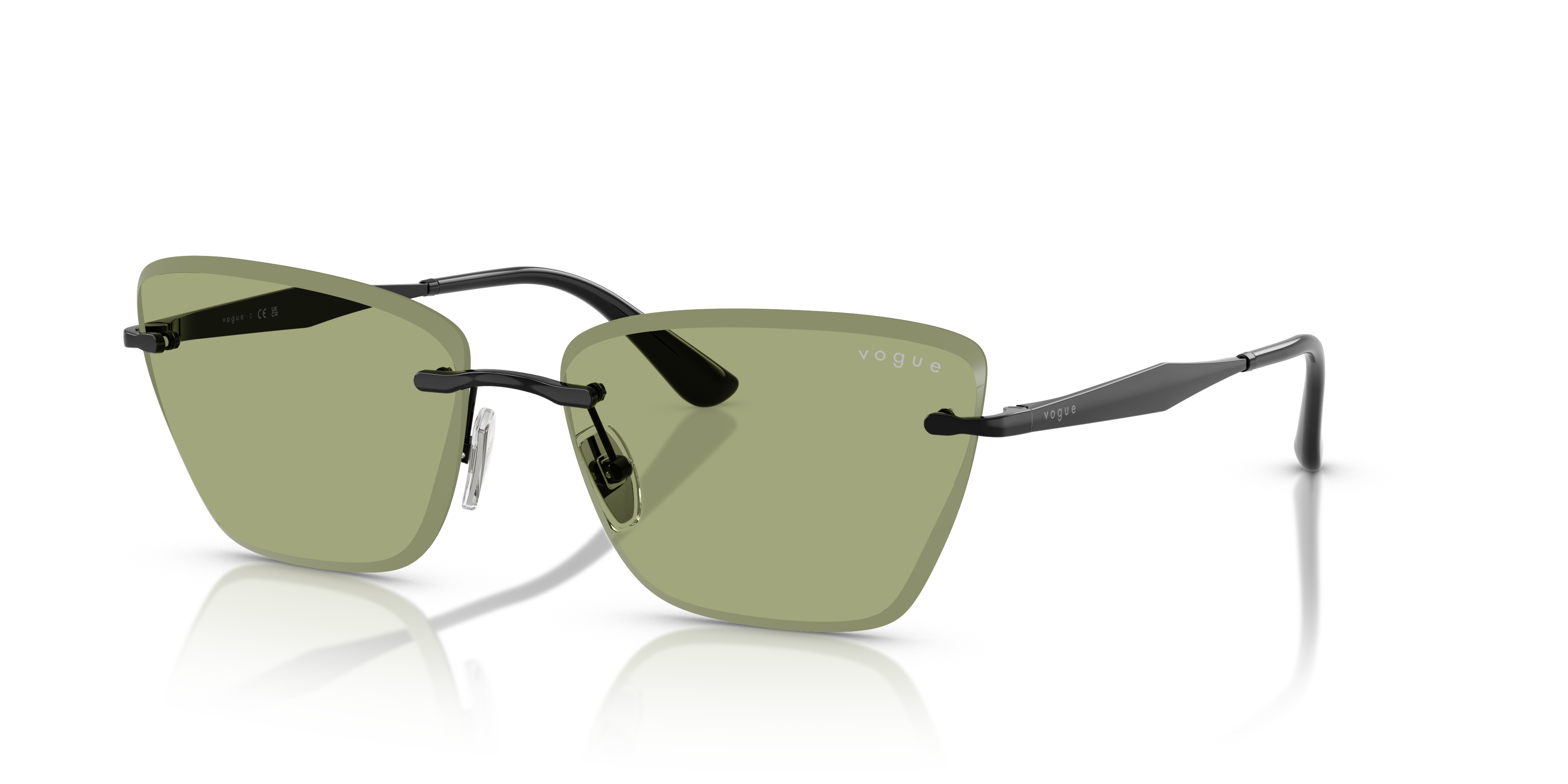 RAY-BAN RB 4429 - 672332 BLACK ON GOLD | UNISEX CALIBER 55 SUNGLASSES 