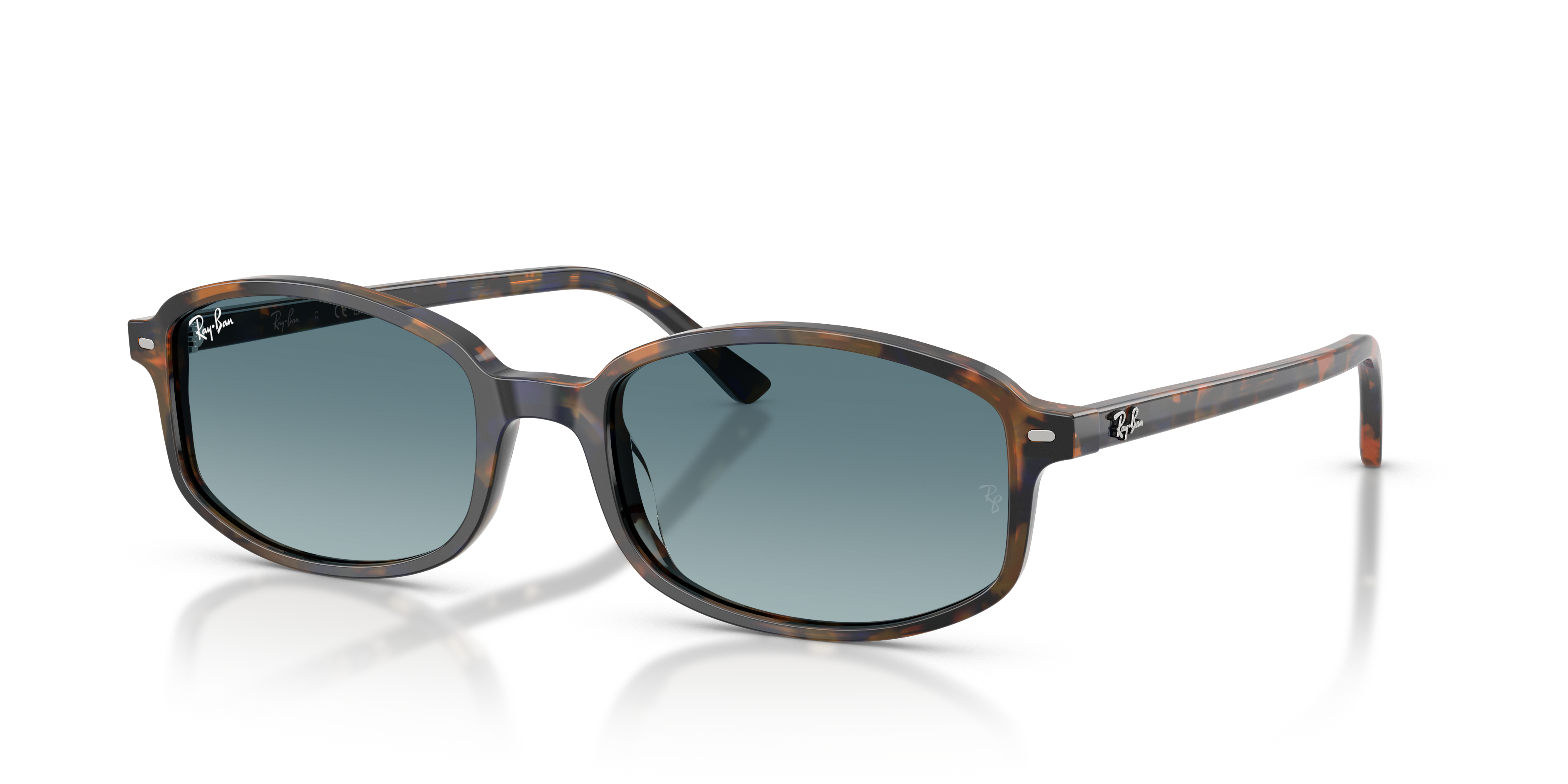 Ray-Ban RB2232 Sam Giallo Havana - Occhiali da Sole Originali