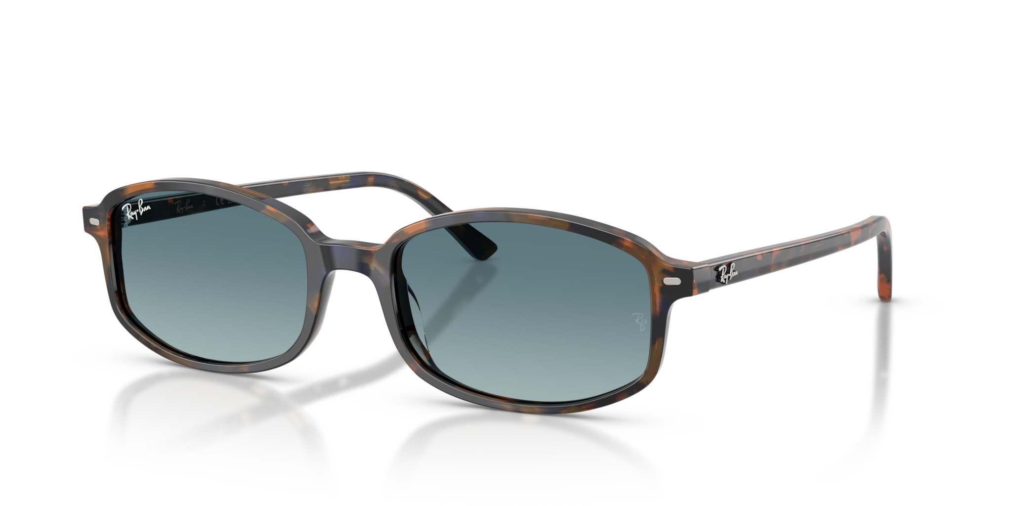 Ray-Ban RB2232 Sam Giallo Havana - Occhiali da Sole Originali