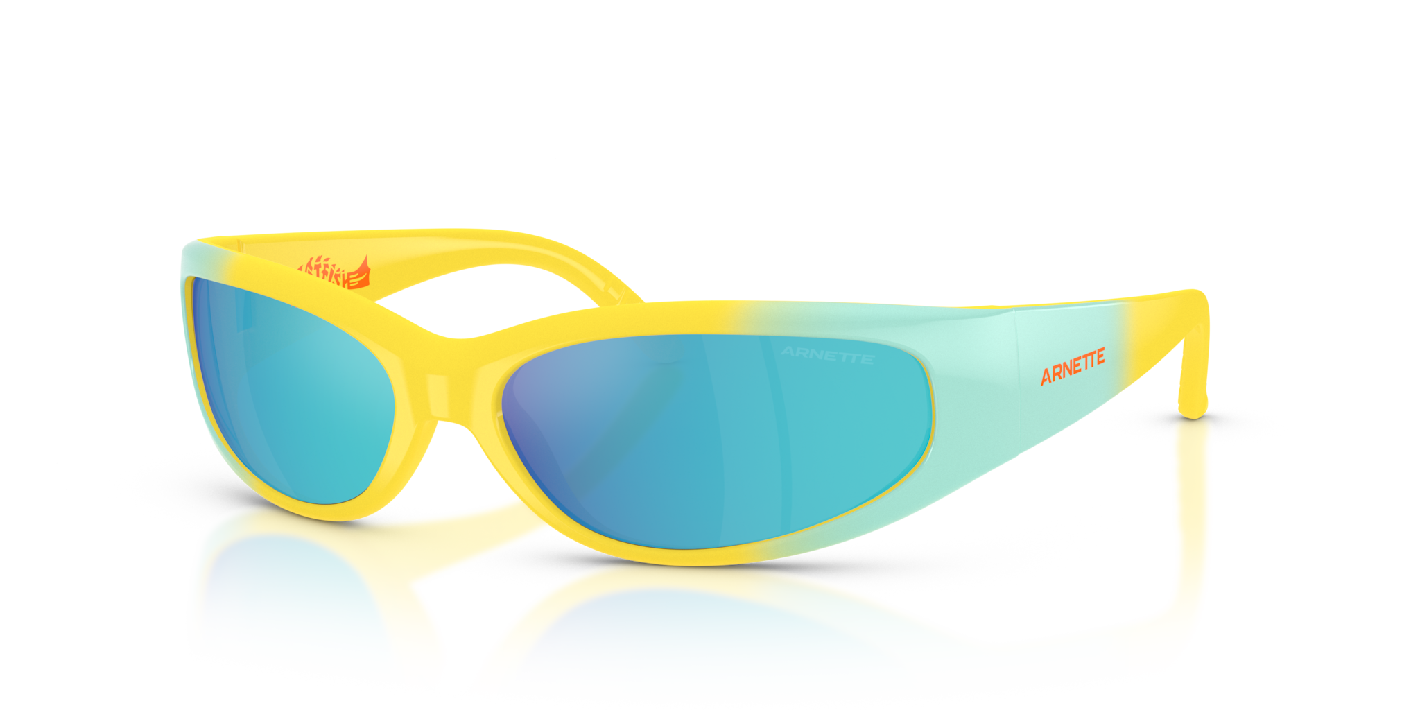 Occhiali da Sole Arnette Catfish Uomo Giallo Sfumato | Mod. 0AN4302