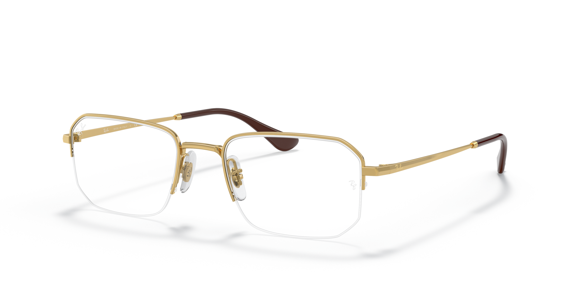 Occhiali da Vista Ray-Ban RB6449 Arista Gold Unisex - Eleganza Sottile