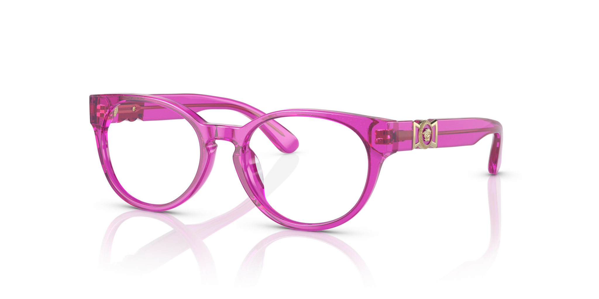 Occhiali da Vista Versace Bambino VK3323U Fucsia Glitter Originali