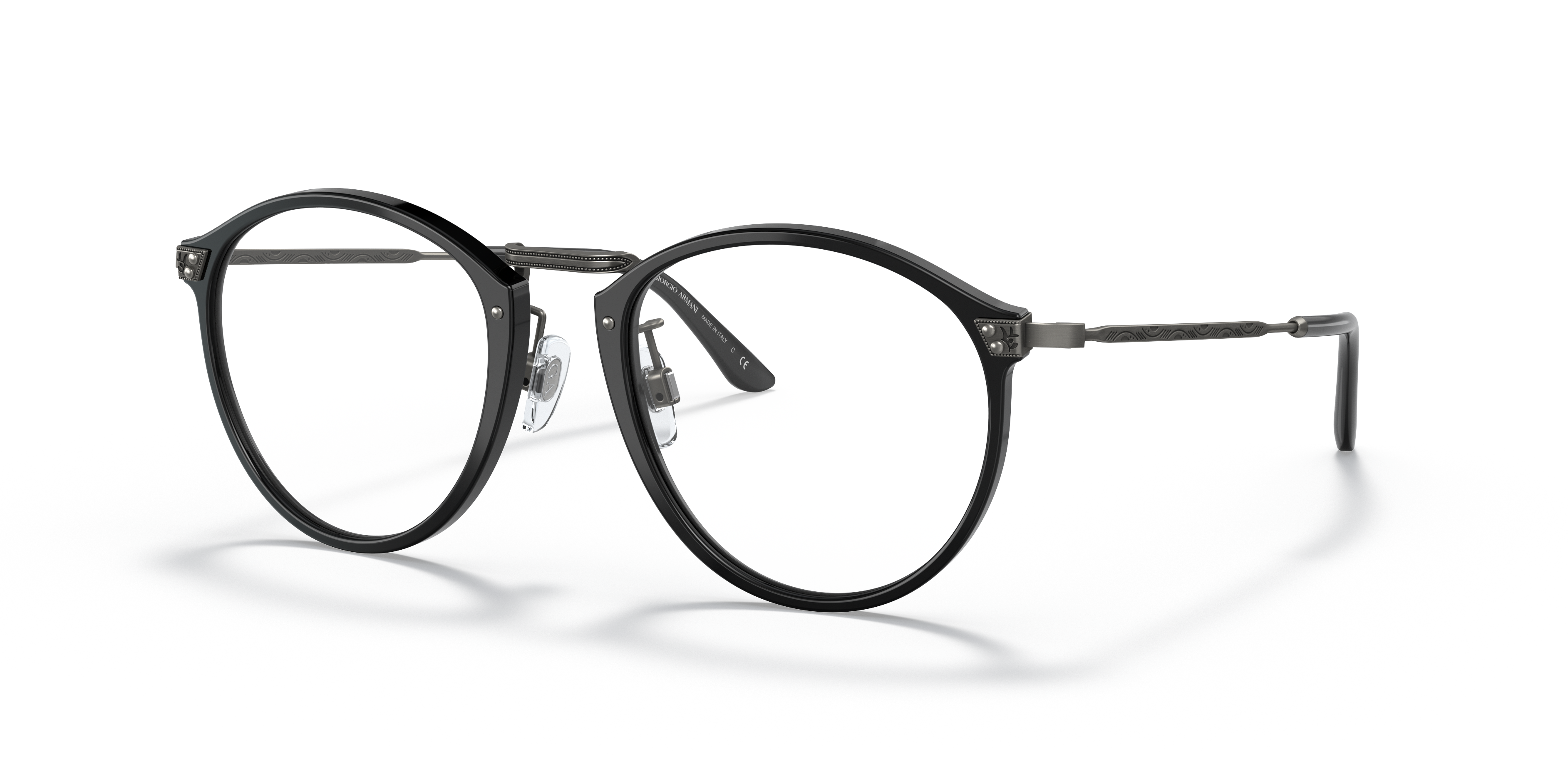 Occhiali da Vista Uomo Giorgio Armani Neri 0AR 318M | Eleganza Iconica