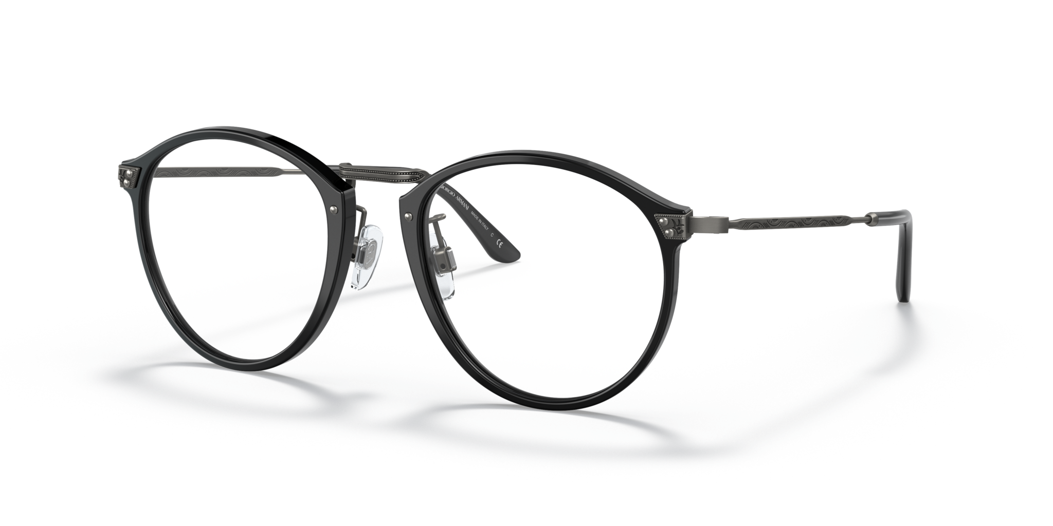Giorgio Armani 0AR 318M - Occhiali da Vista Uomo Neri | Eleganza Masch