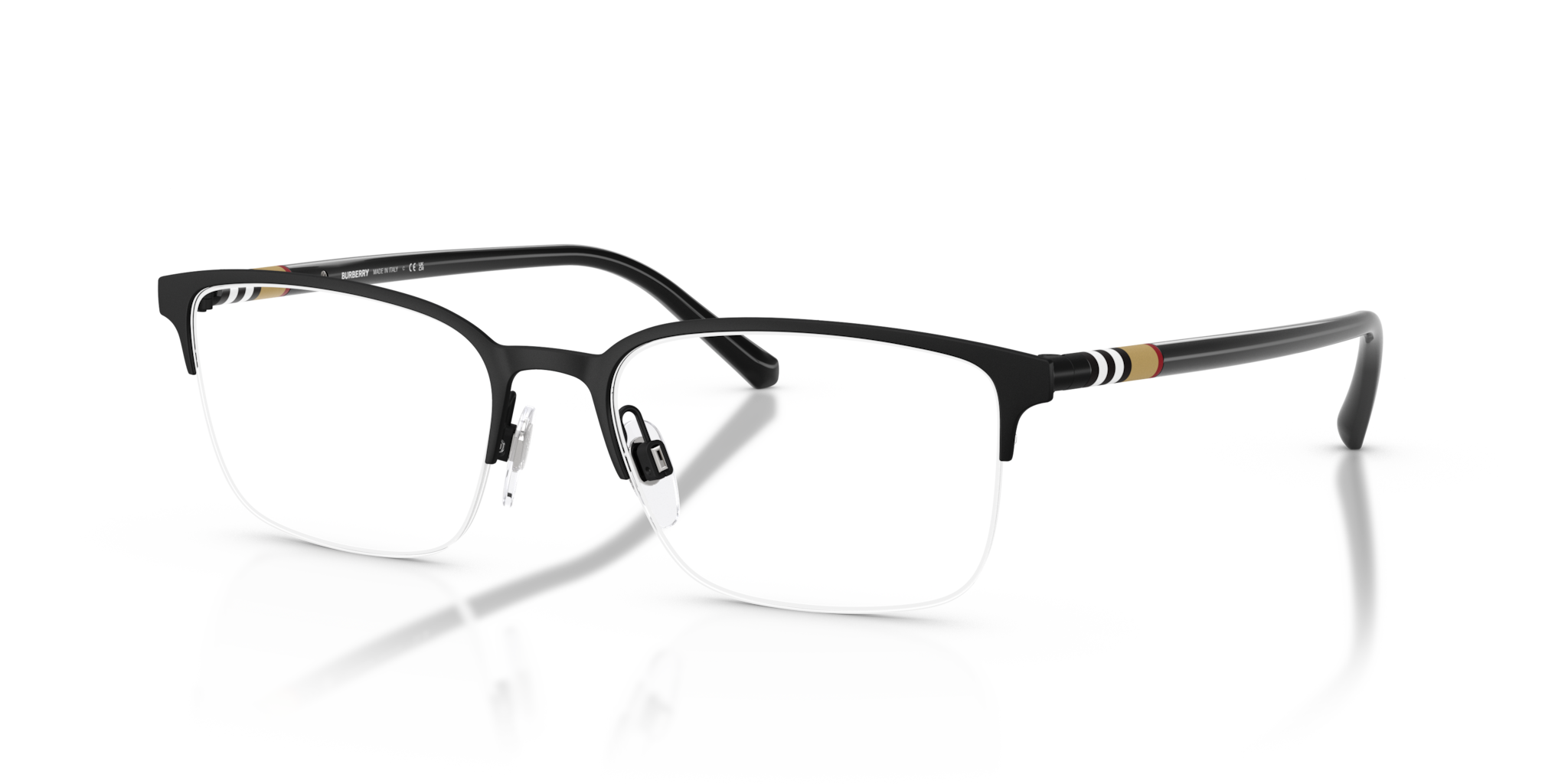 Occhiali da vista Burberry 0BE1323 Uomo | Gomma Nera