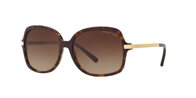 Occhiali da Sole Michael Kors Adrianna II Donna Tartarugato Originali