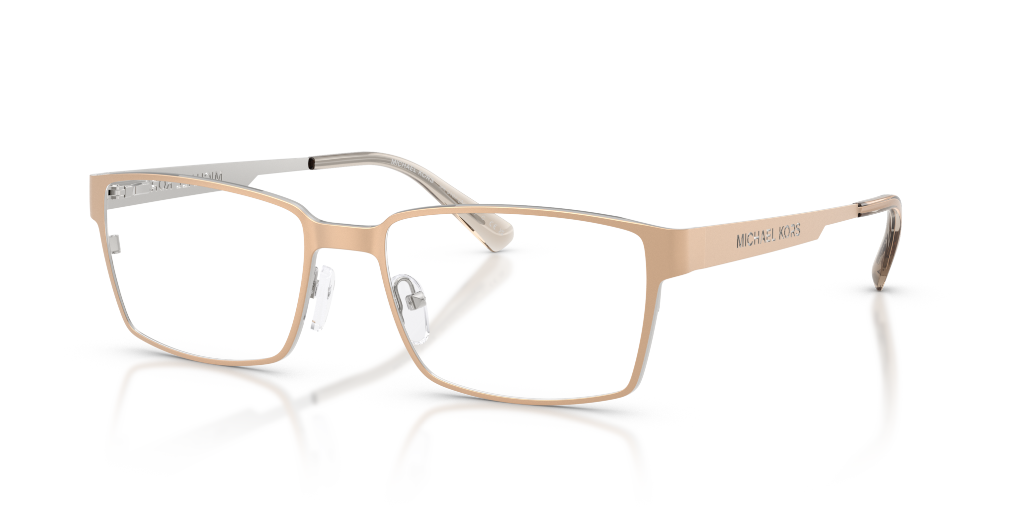 Occhiali da vista Michael Kors Arusha Uomo 0MK3107 Gold Matte