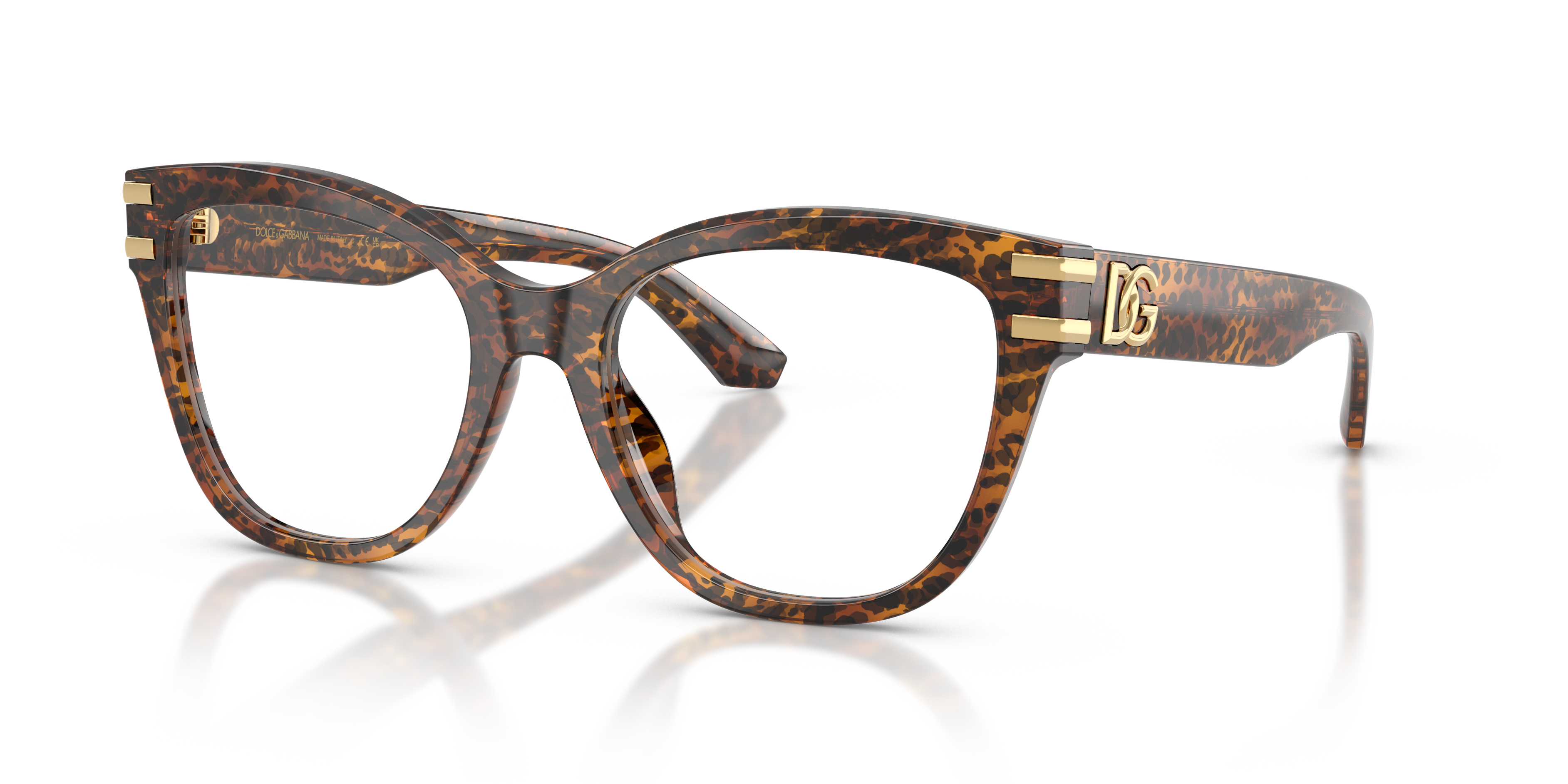 Occhiali da Vista Dolce&Gabbana 0DG3418 Donna Leo Transparent