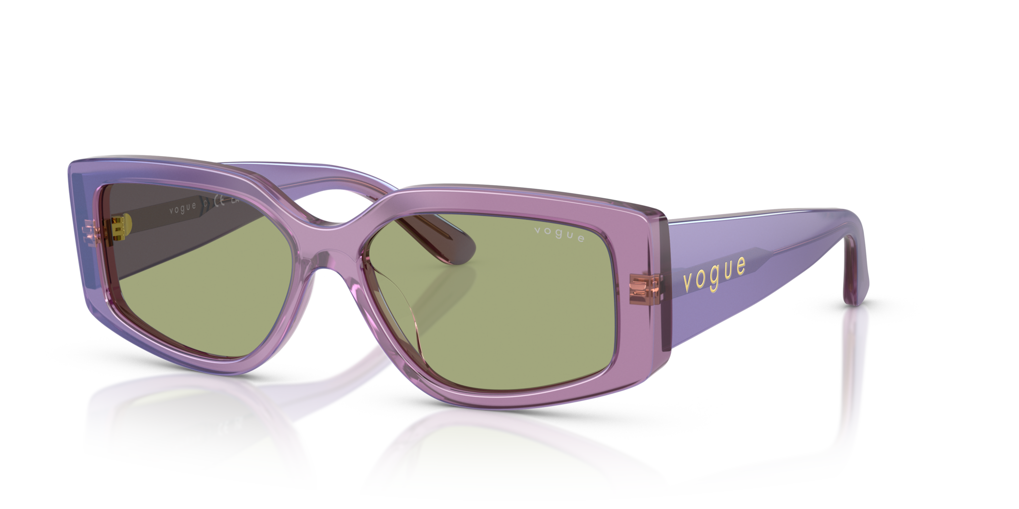 Occhiali da Sole Vogue VO5642SU Donna Transparent Pearl Purple