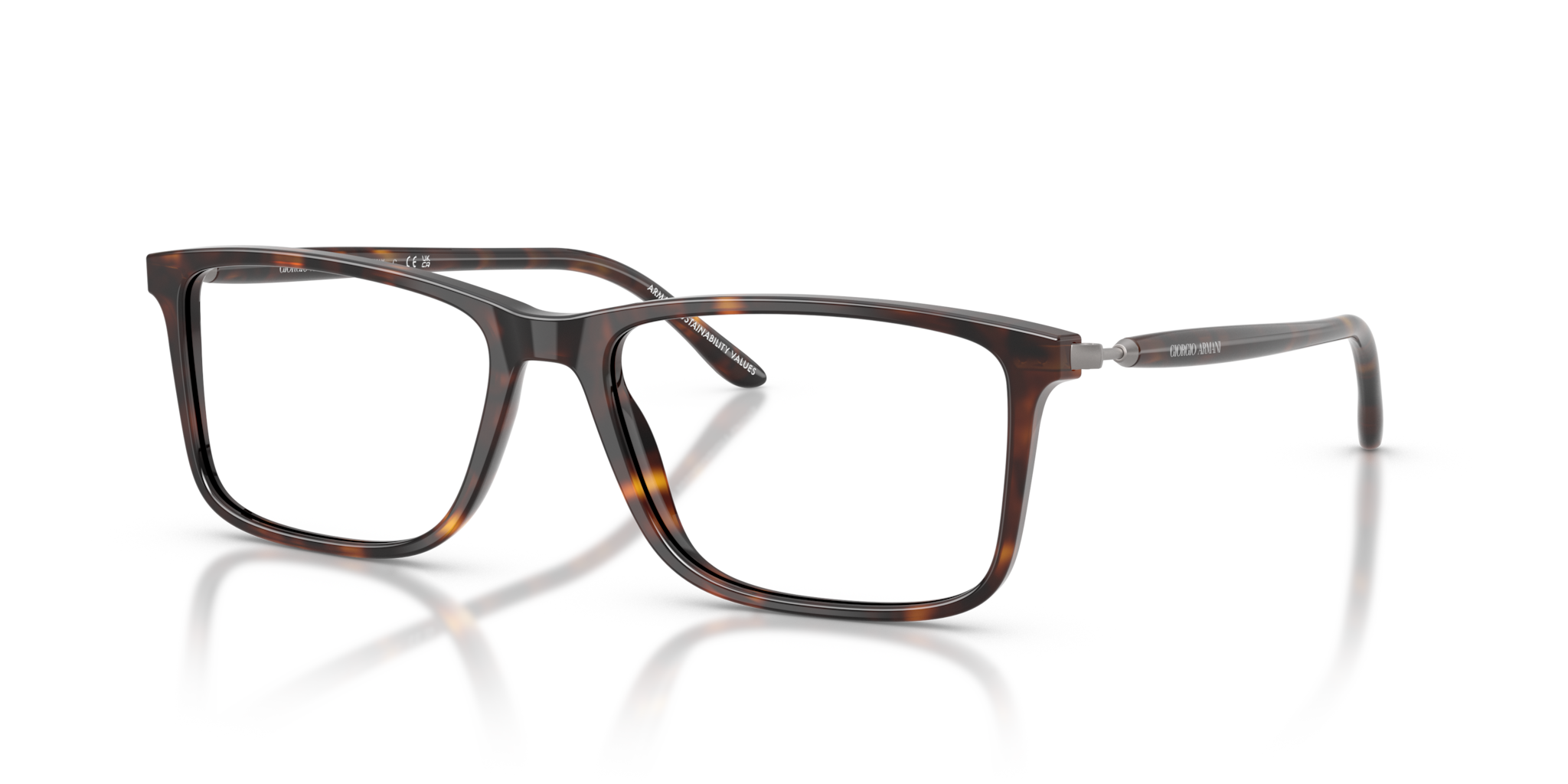 Occhiali da Vista Giorgio Armani 0AR7261 Uomo Havana