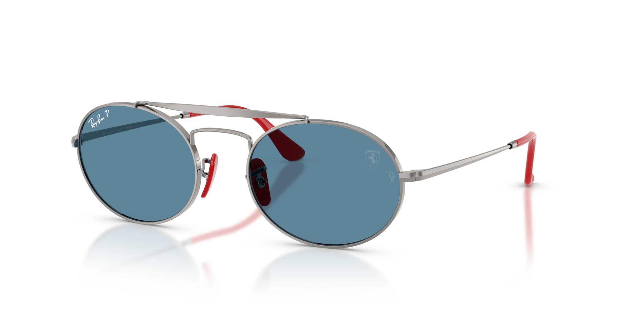 Occhiali da Sole Ray-Ban RB3775M Scuderia Ferrari Polarizzati Gunmetal