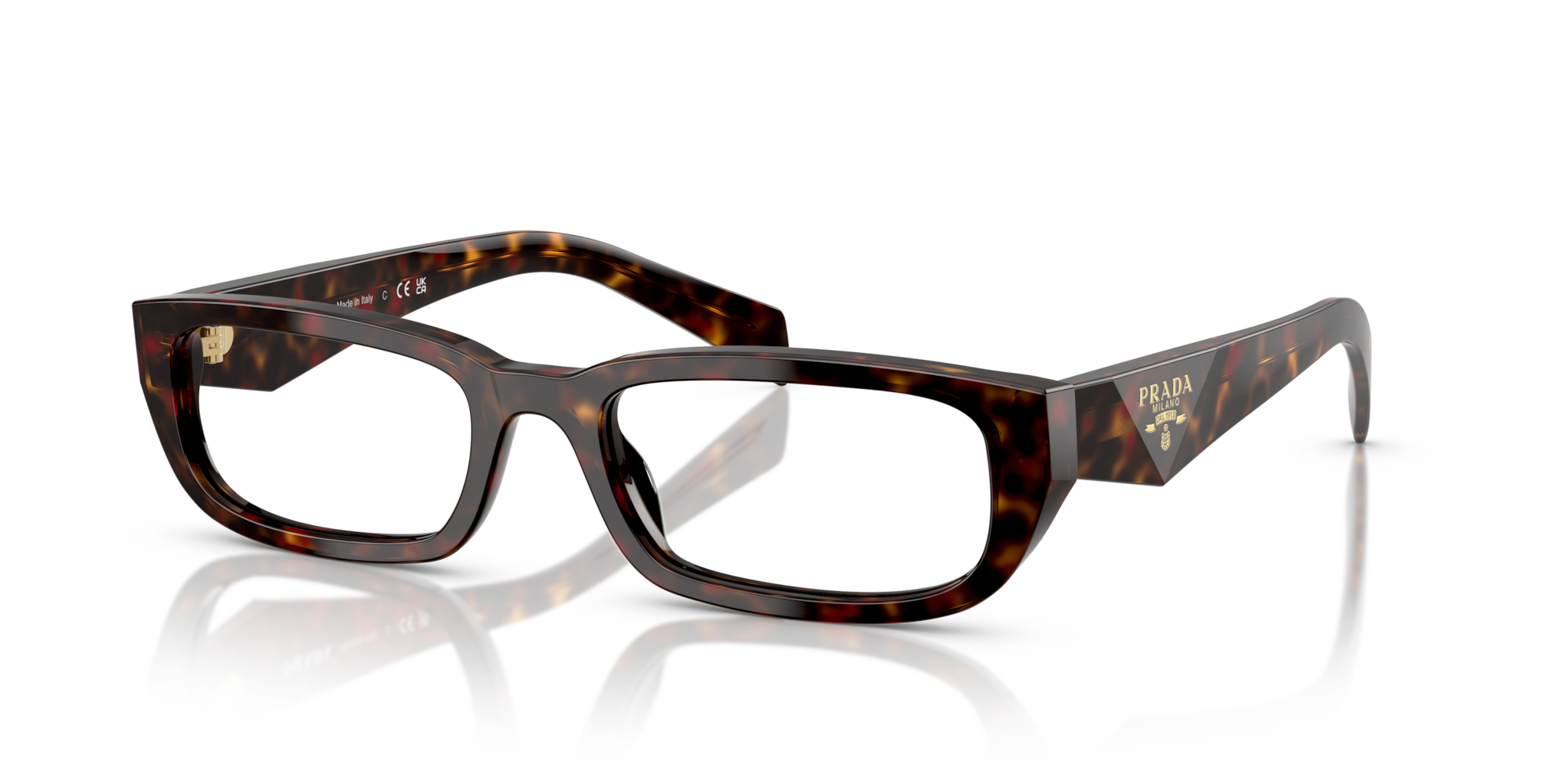Occhiali da Vista Prada 0PR B05V Donna | Black/Medium Tortoise