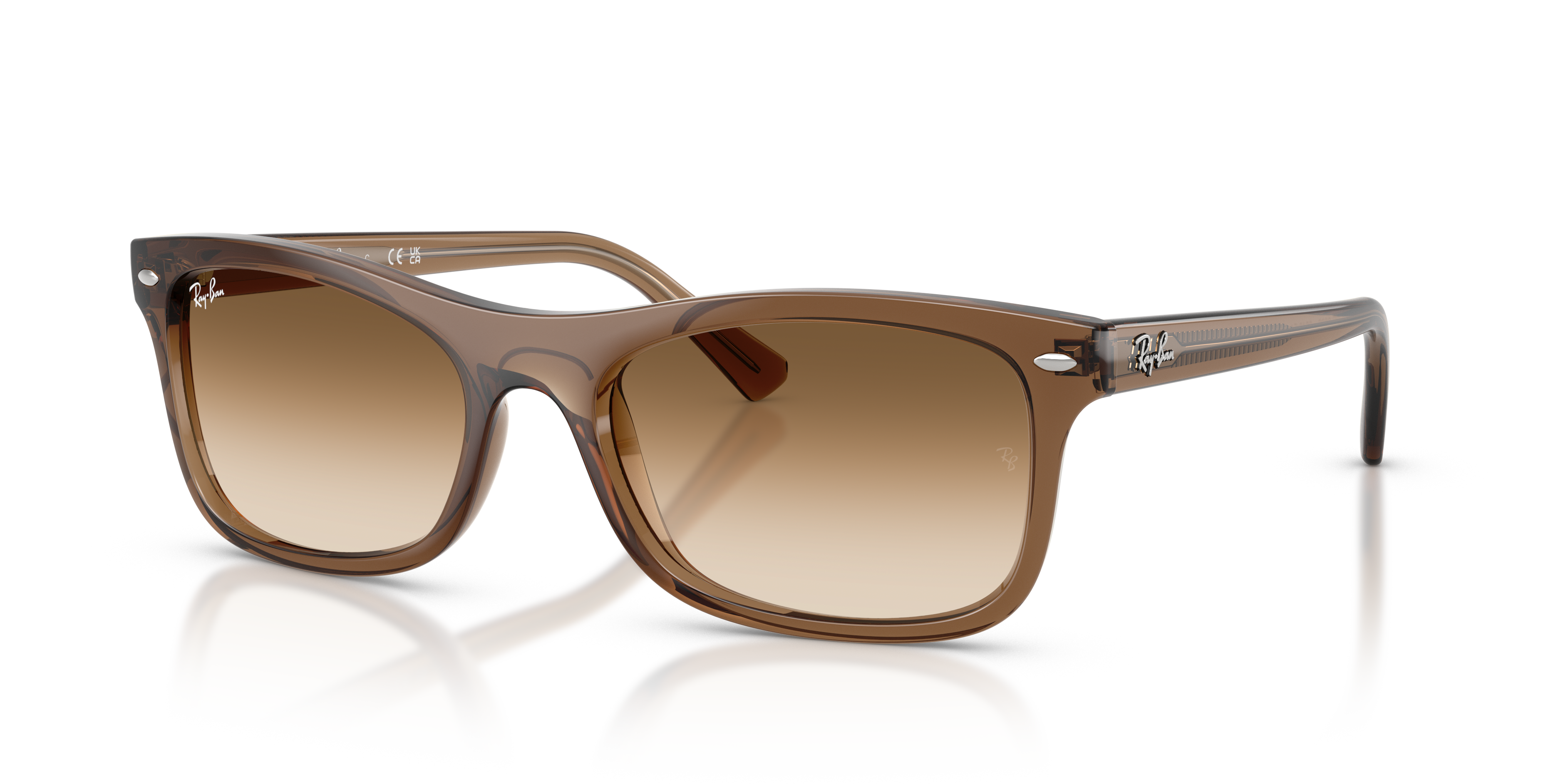 Occhiali da Sole Ray-Ban RB2226 Marrone Trasparente - Originali Unisex
