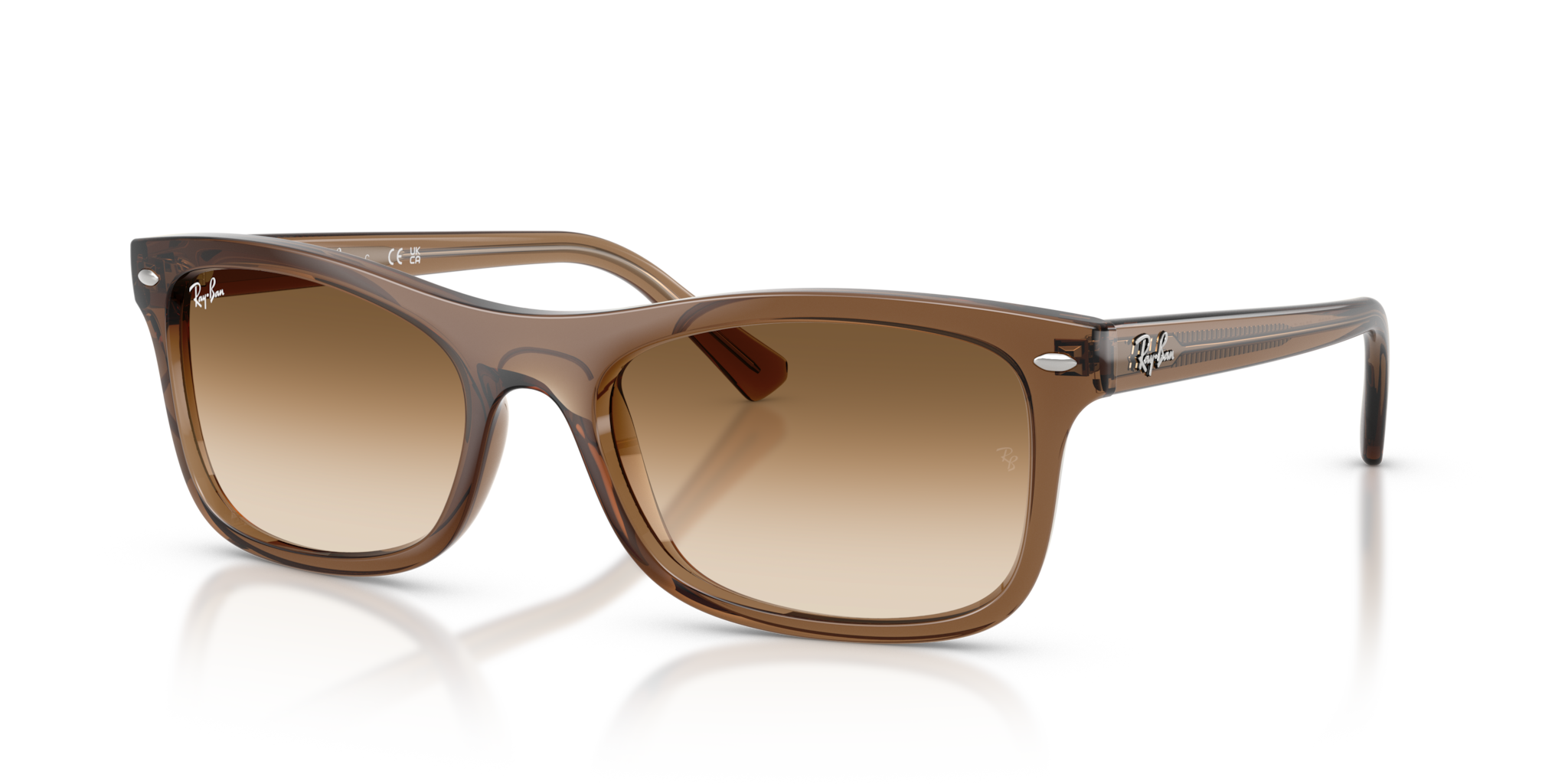 Occhiali da Sole Ray-Ban RB2226 Marrone Trasparente - Originali Unisex
