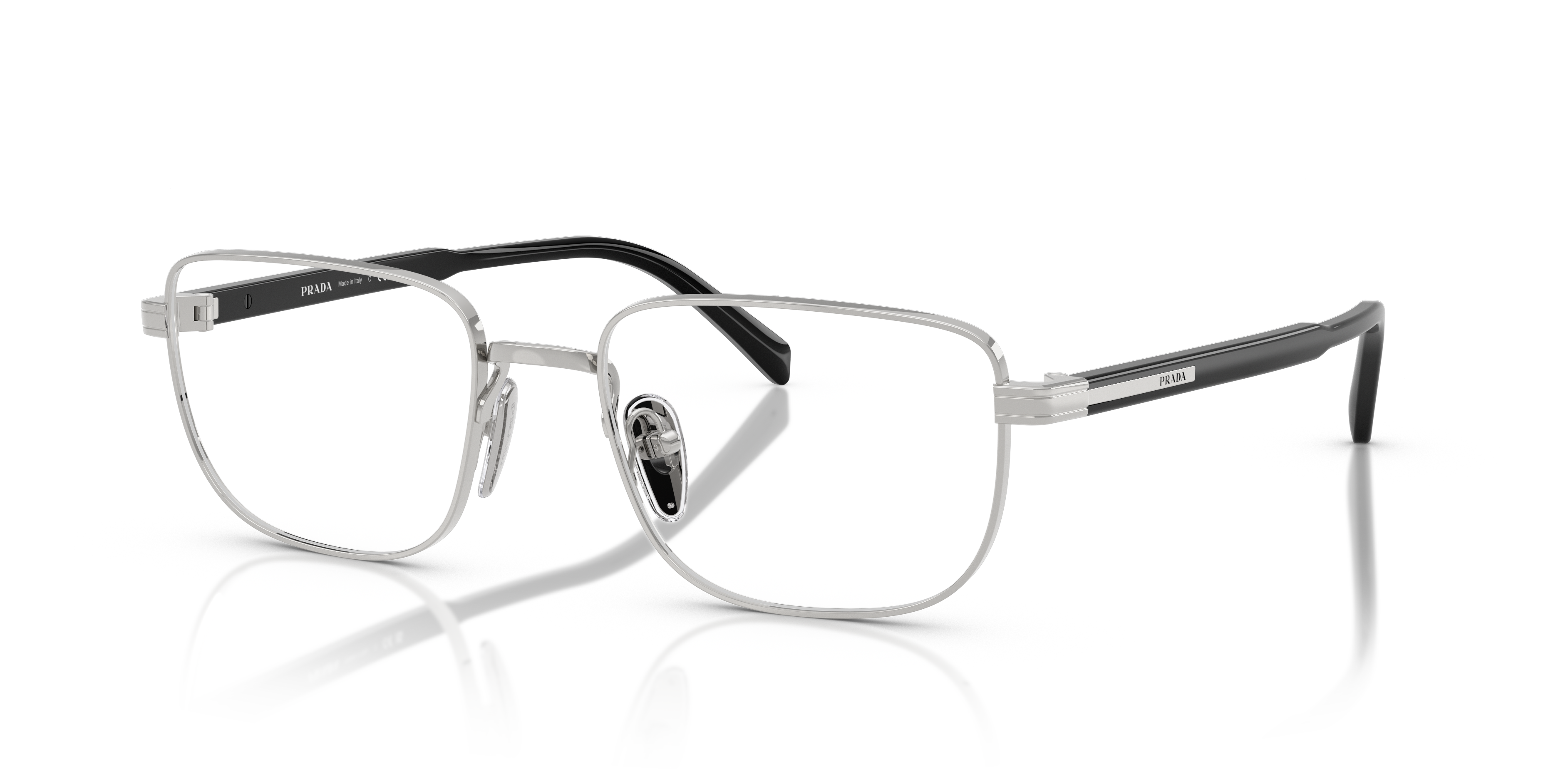 Occhiali da Vista Prada Uomo 0PR B51V Silver | Eleganza Maschile