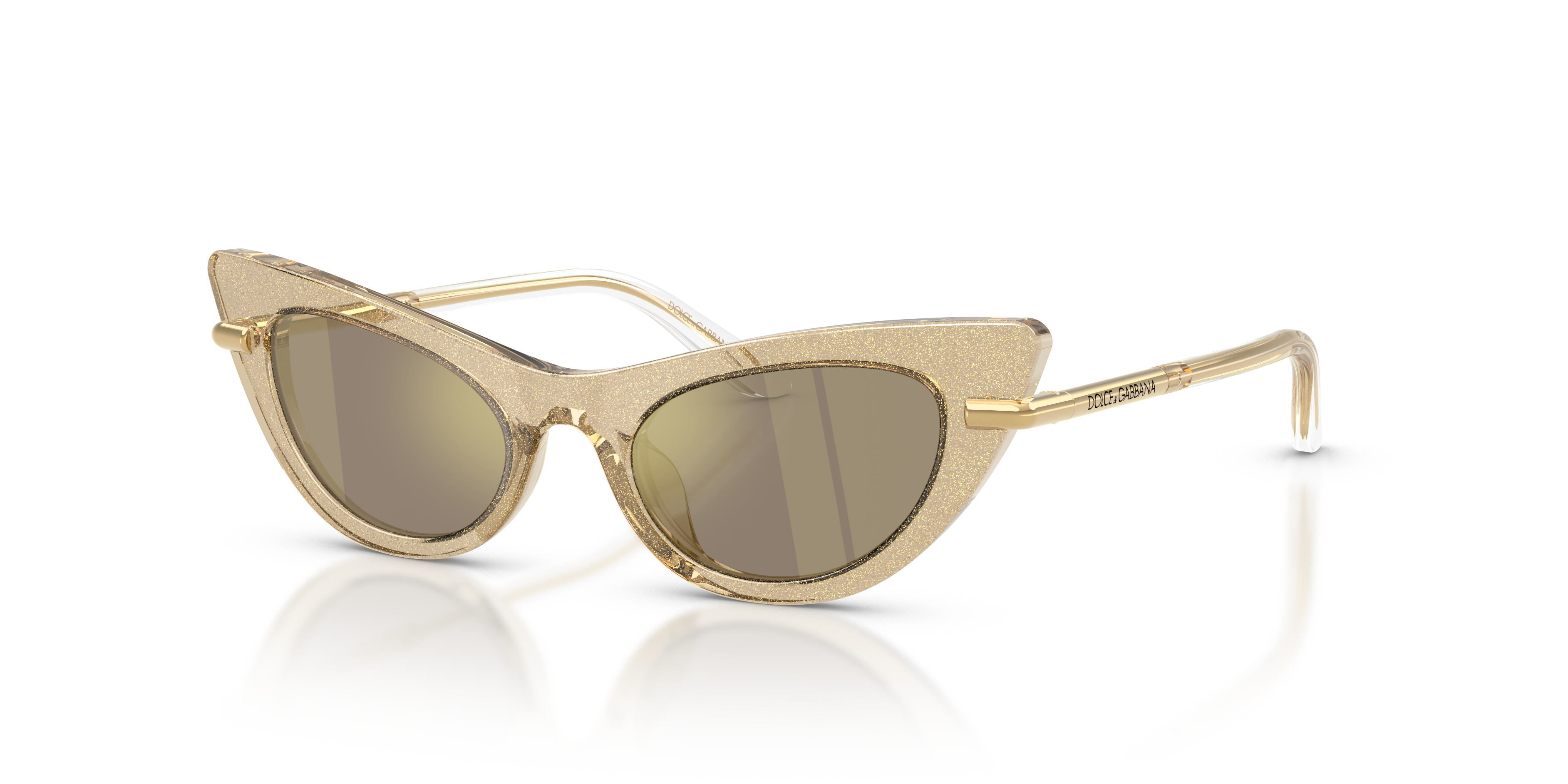 Occhiali da Sole Dolce Gabbana DX4008 Glitter Gold Donna | Originali