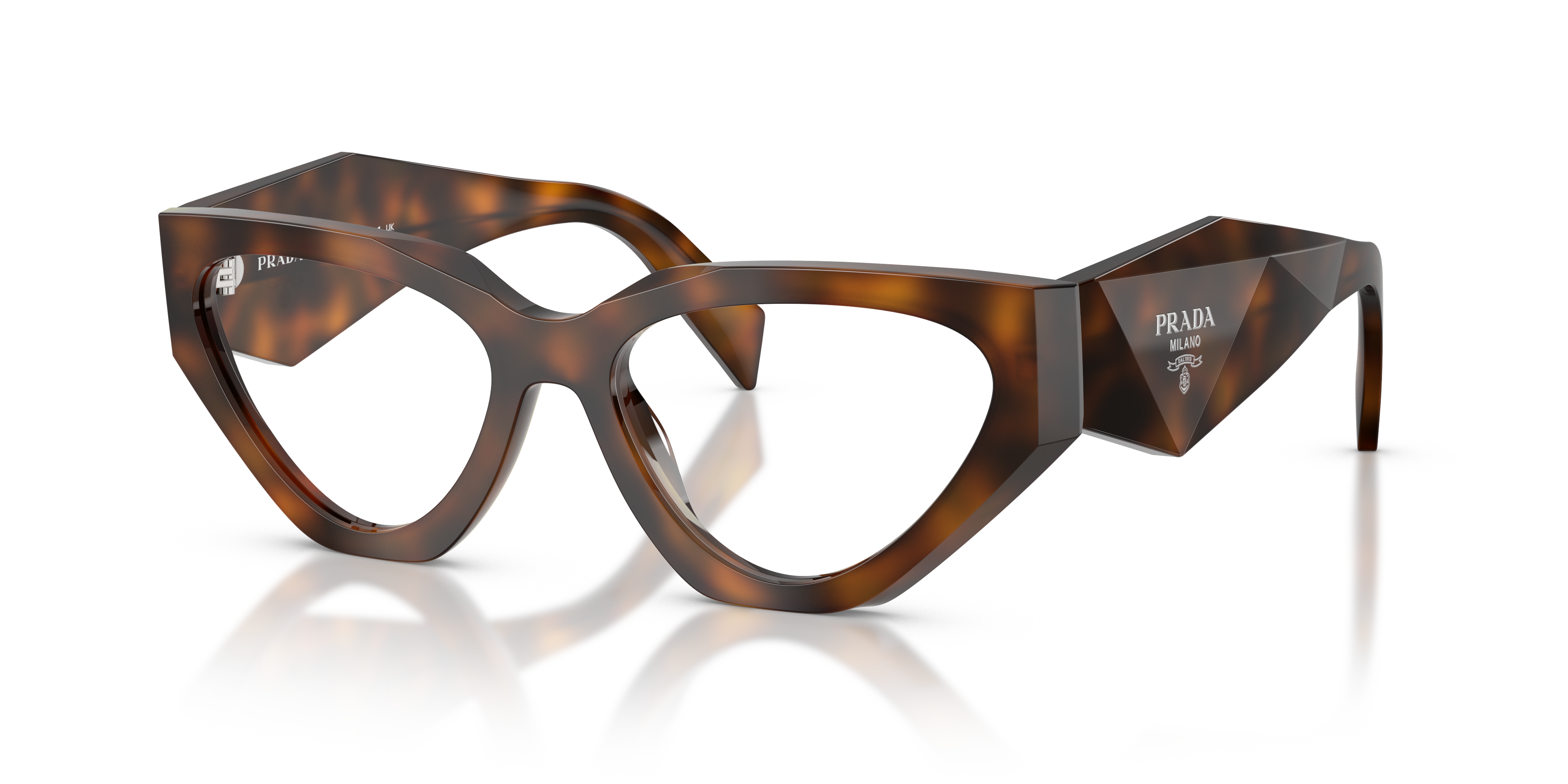 Occhiali da Vista Prada 0PR C07V Donna | Colore Juniper Tortoise