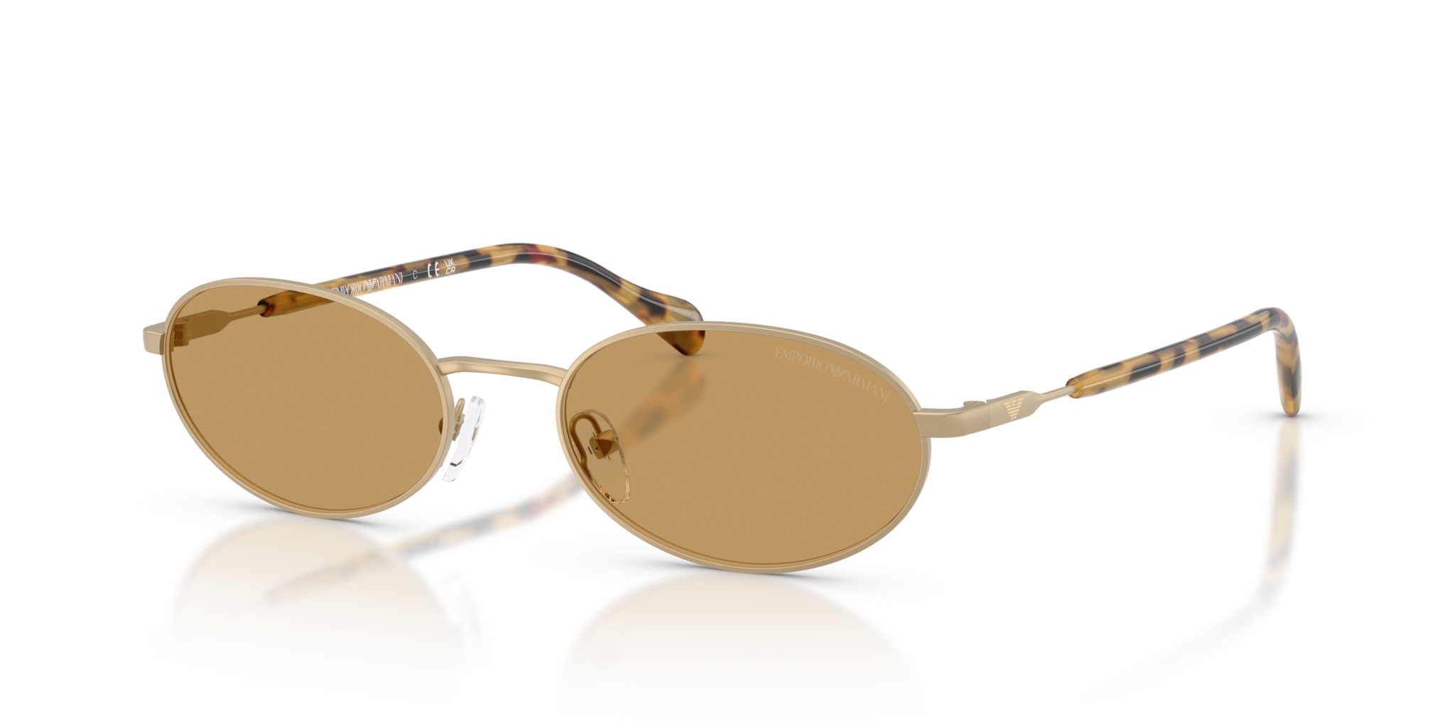 Occhiali da Sole Uomo Emporio Armani EA2175 Oro Opaco Originali