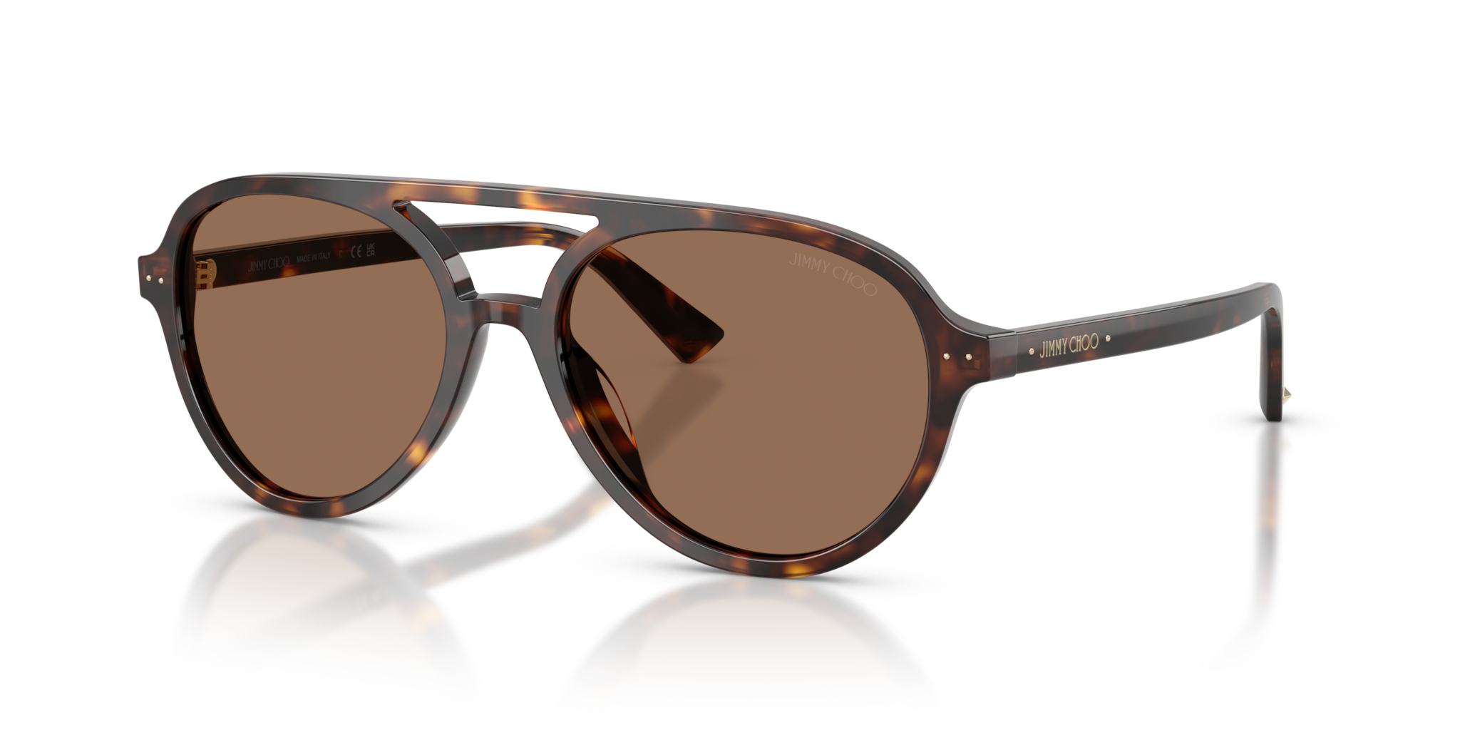 Occhiali da Sole Jimmy Choo Donna Havana JC5055U Originali