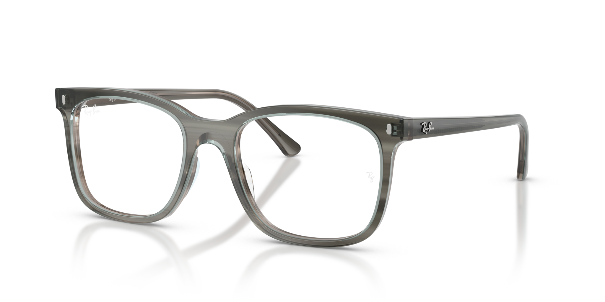 Occhiali da Vista Ray-Ban RB5446 Striped Grey - Design Unisex