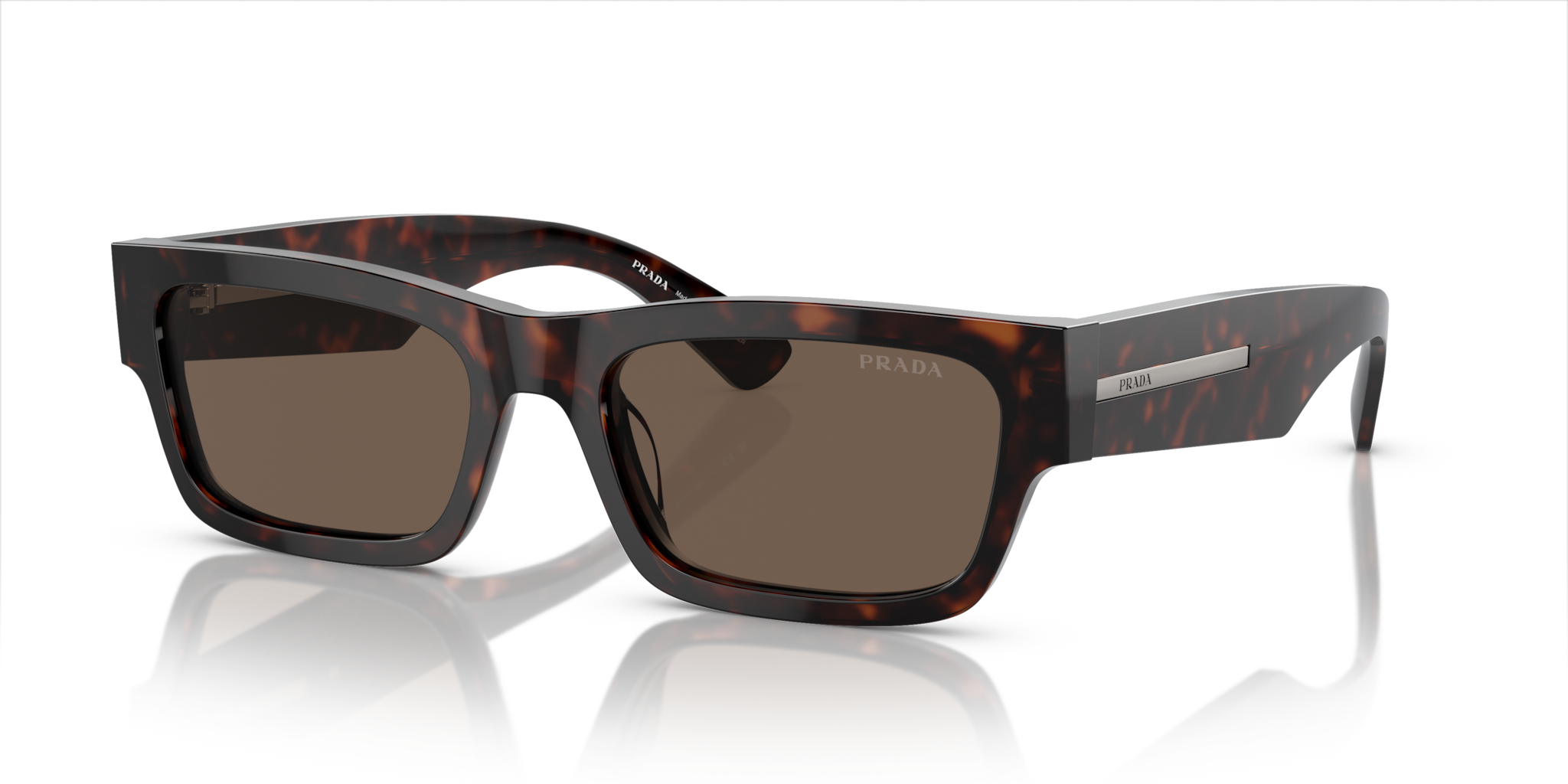 Occhiali da Sole Prada Uomo Havana 0PR A03S | Stile Raffinato