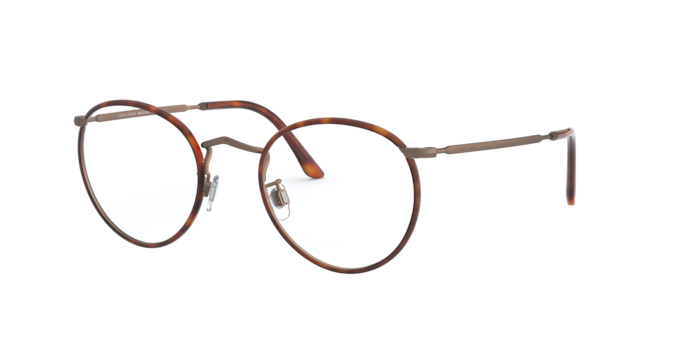 Occhiali da Vista Uomo Giorgio Armani 0AR 112MJ Havana Brushed Bronze
