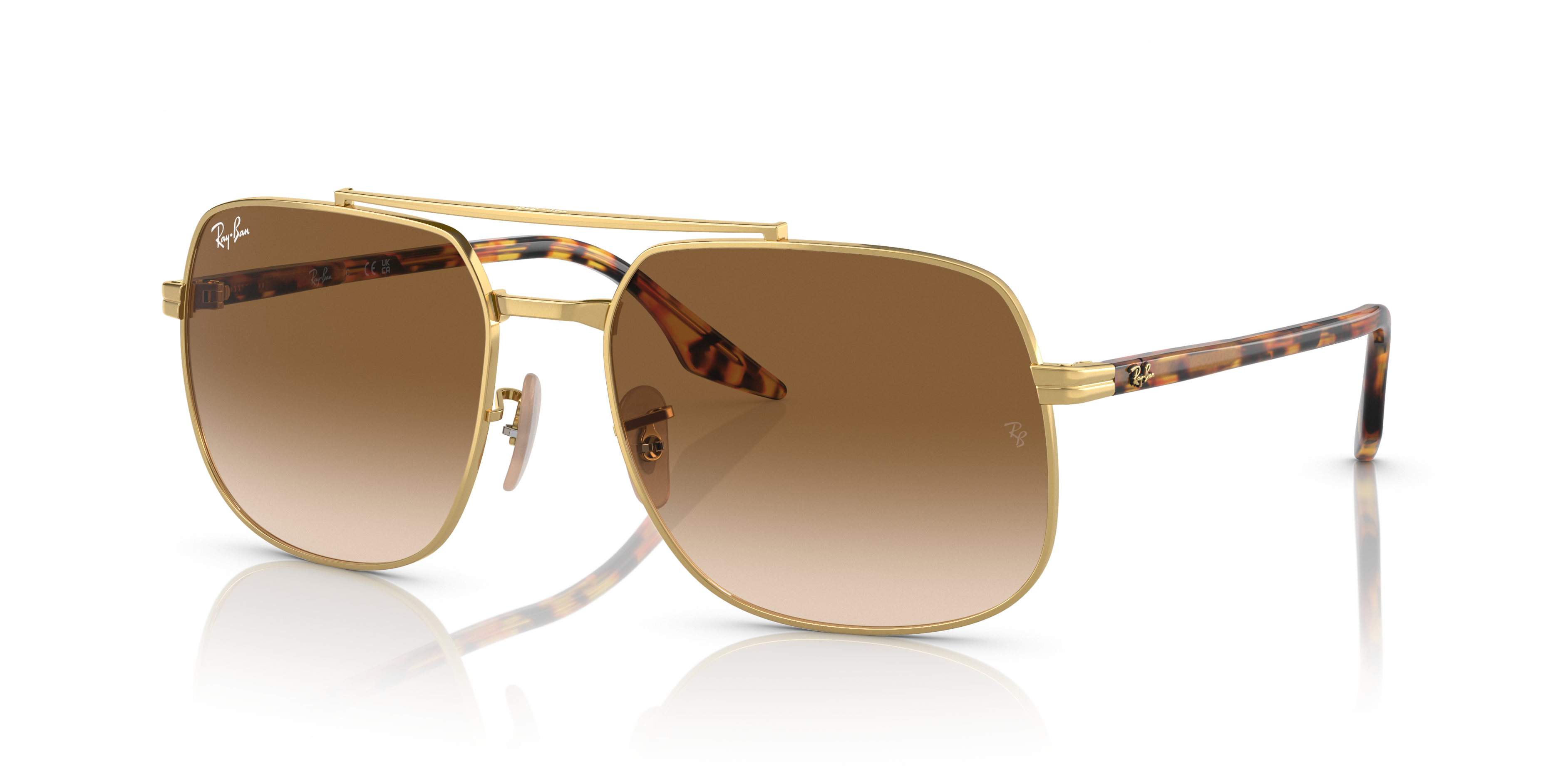 Occhiali da Sole Ray-Ban RB3699 Arista Gold | Unisex Originali
