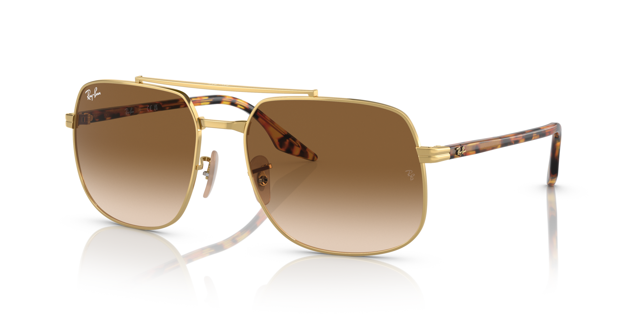 Occhiali da Sole Ray-Ban RB3699 Arista Gold | Unisex Originali