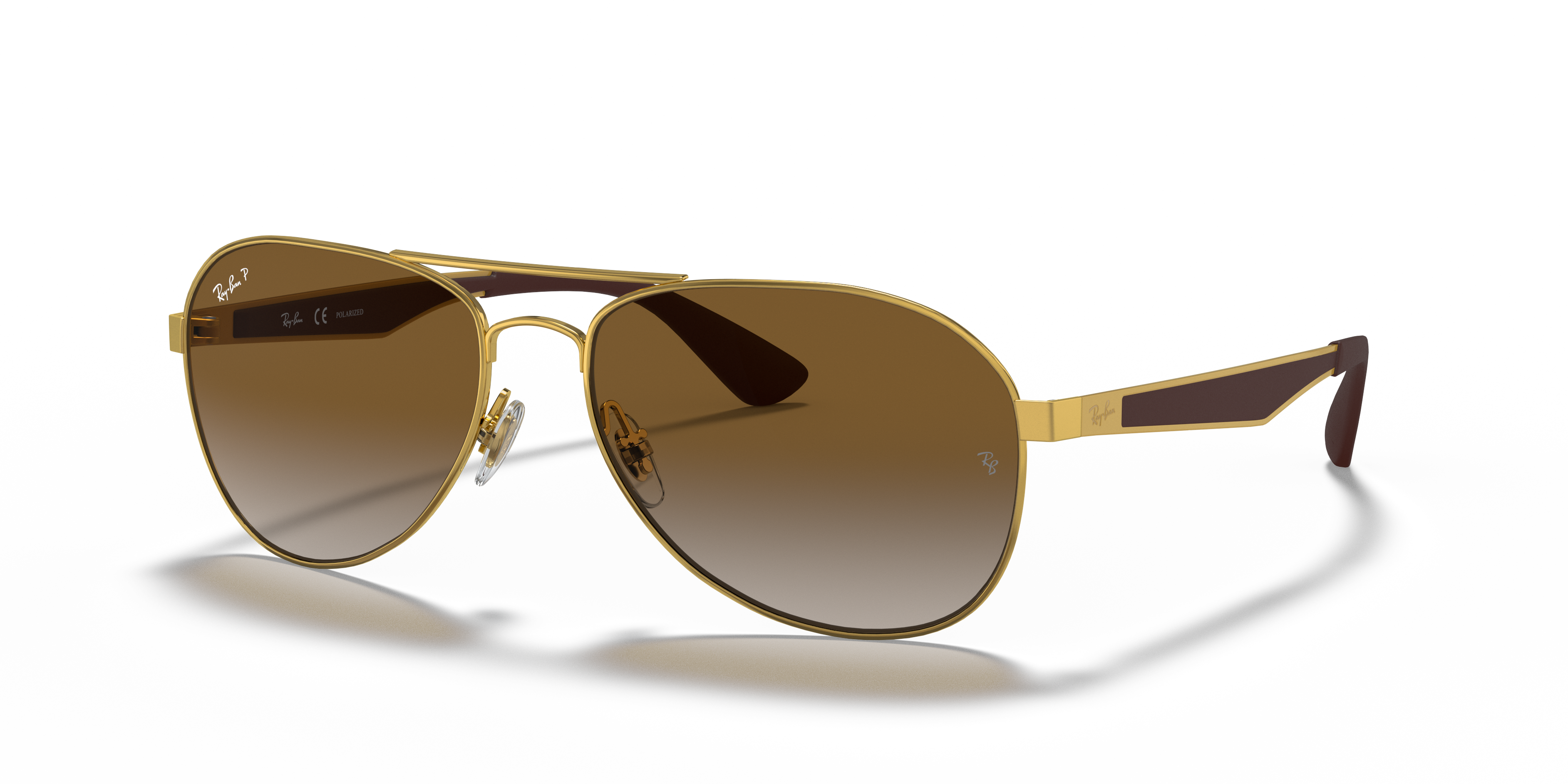 Occhiali da sole Ray-Ban RB3549 Arista Gold originali