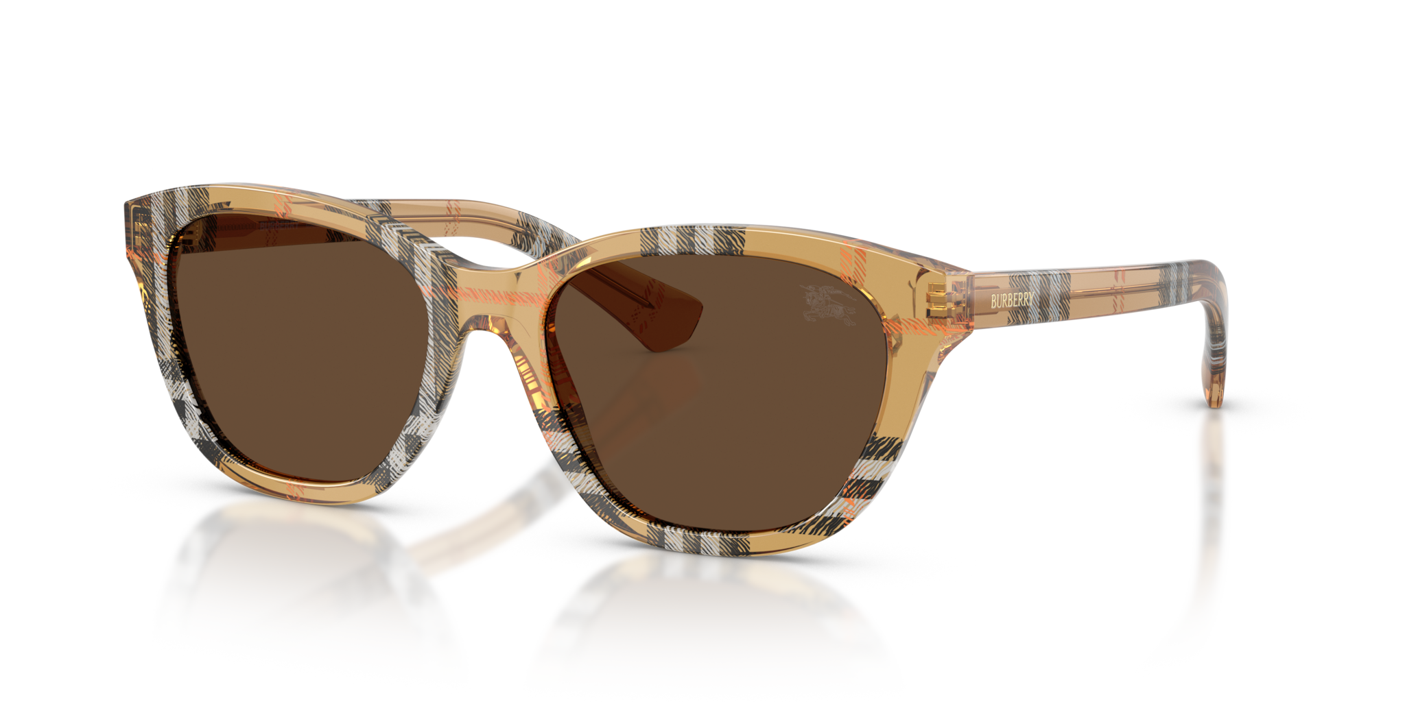 Occhiali da sole donna Burberry Check Sand 0BE4486 | Originali