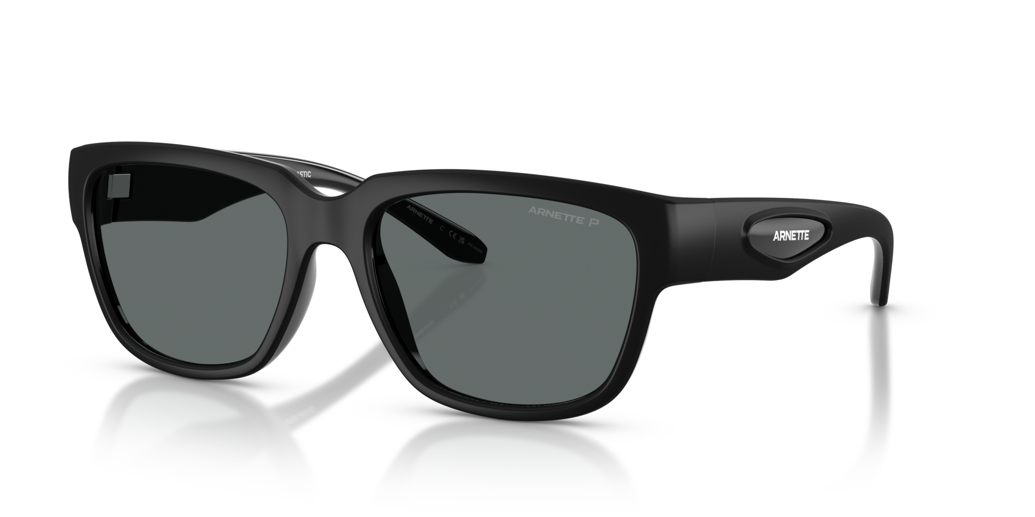 Occhiali da Sole Arnette Bounce Uomo Neri 0AN4366 | Ottica Certificata