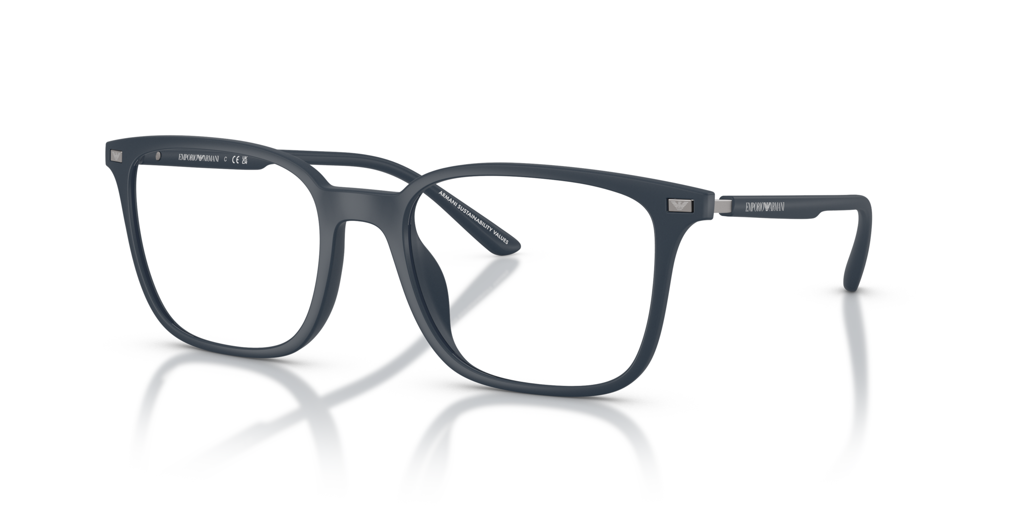 Occhiali da Vista Emporio Armani 0EA3242U Uomo Blu Opaco - Eleganza Ma