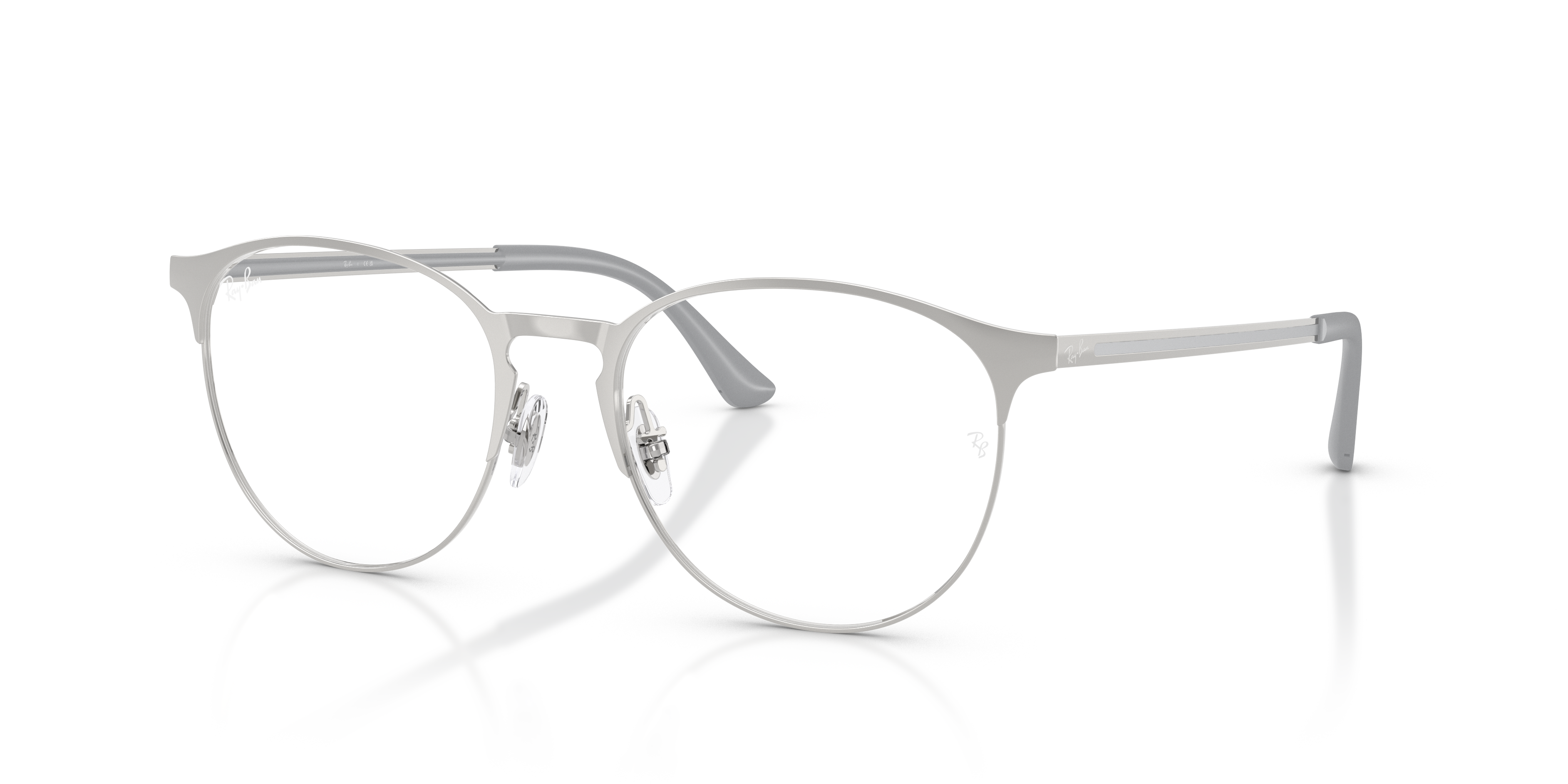 UNISEX EYEGLASSES RAY-BAN RX 6375 - 3135 MATT GUNMETAL ON GUNMETAL CALIBER 51 