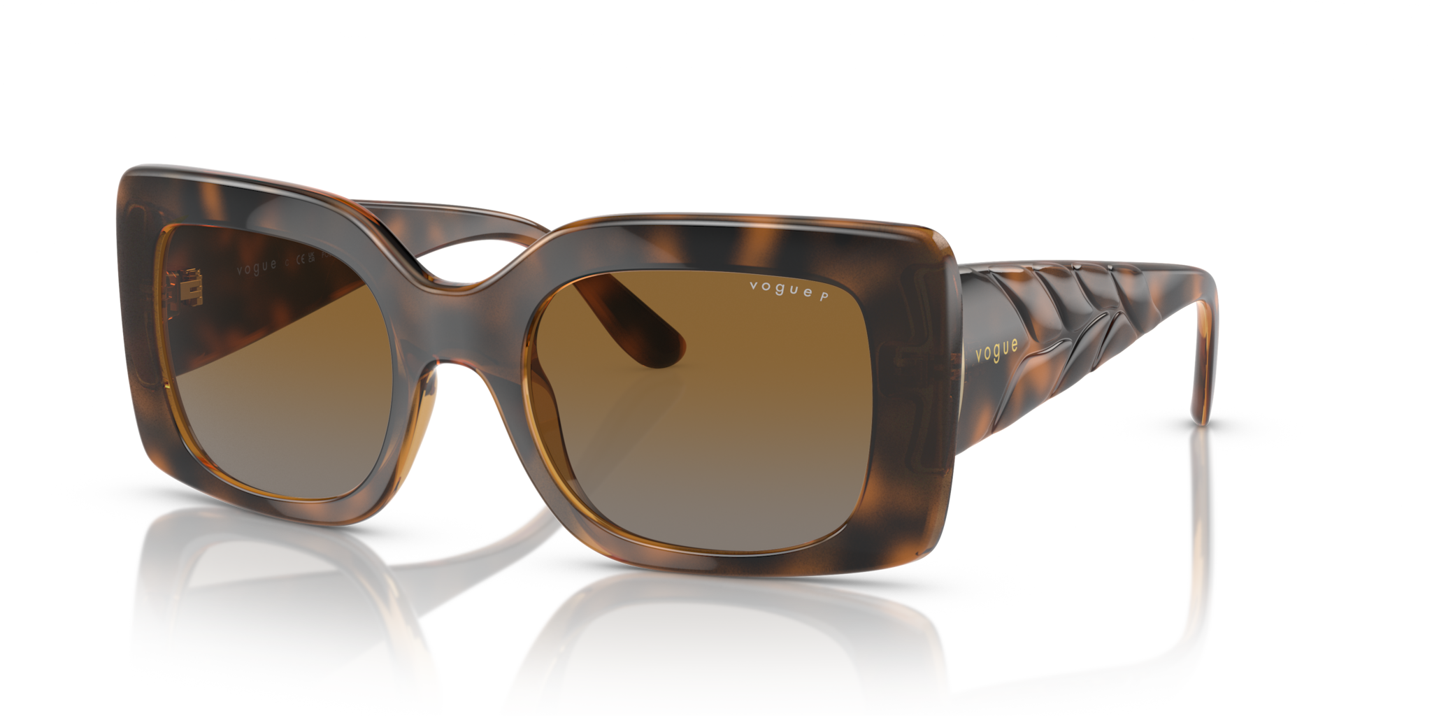 Occhiali da Sole Donna Vogue Eyewear 0VO5481S Top Havana/Brown