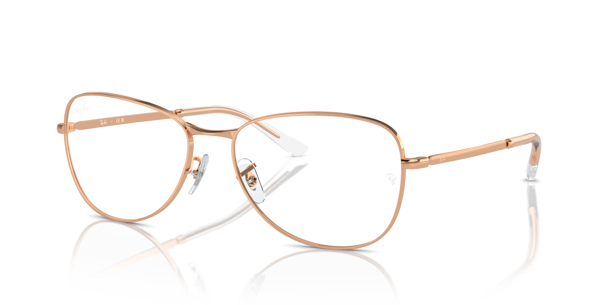 Ray-Ban RB3733V Rose Gold | Occhiali da Vista Unisex Originali