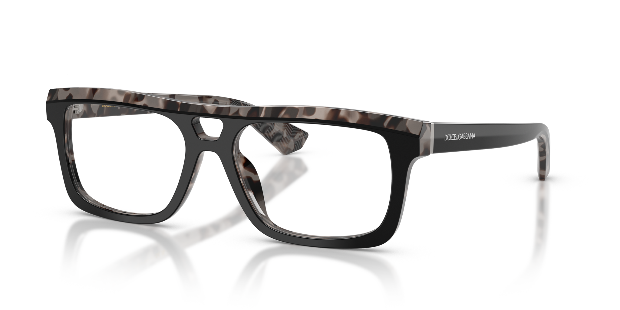 Occhiali da Vista Uomo Dolce&Gabbana 0DG3431 Black On Grey Havana