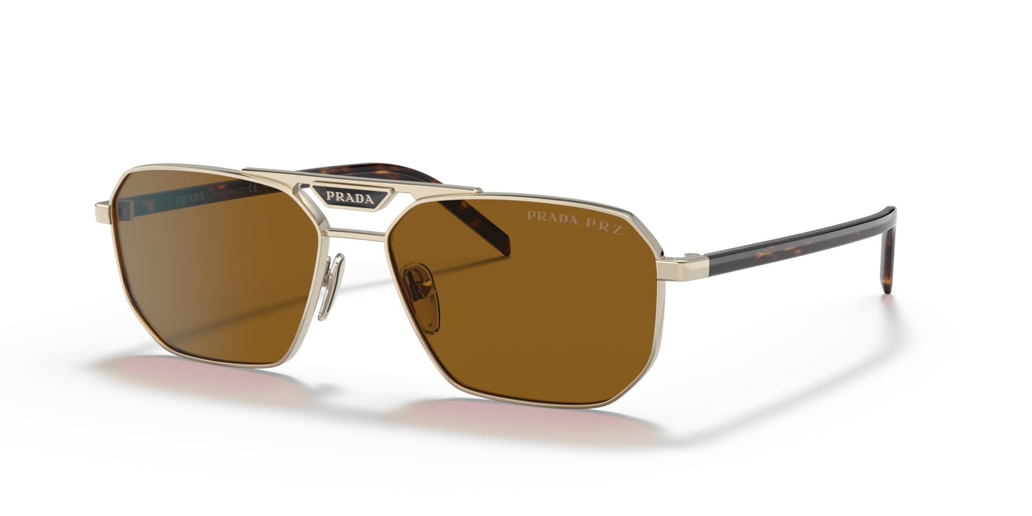 Occhiali da Sole Uomo Prada PR 58YS Oro Pallido | Stile Esclusivo