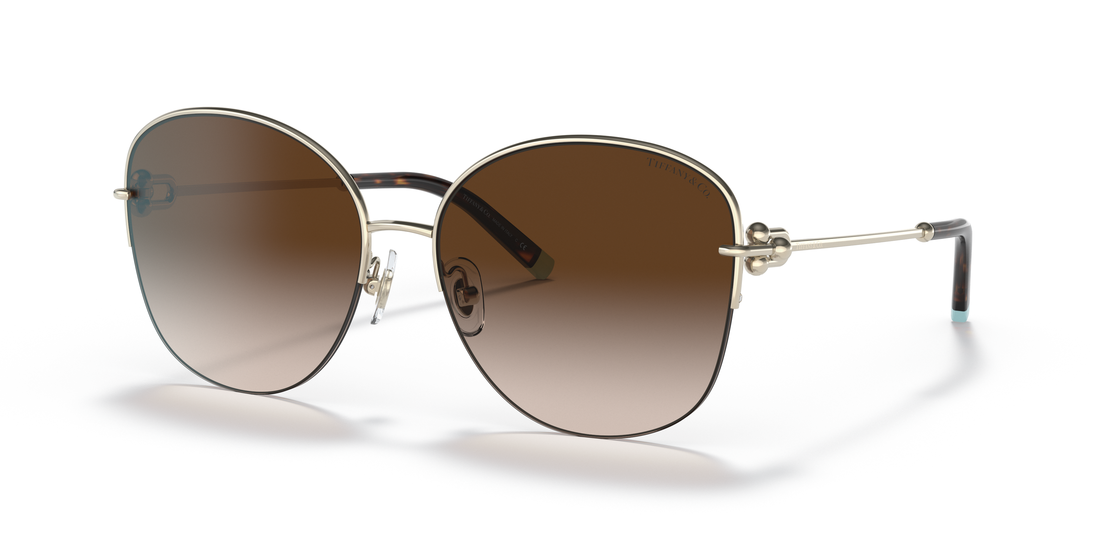 Tiffany TF3082 Pale Gold: Occhiali da Sole Donna Originali