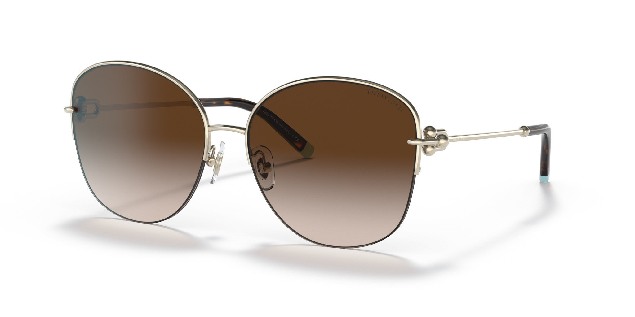 Tiffany TF3082 Pale Gold: Occhiali da Sole Donna Originali