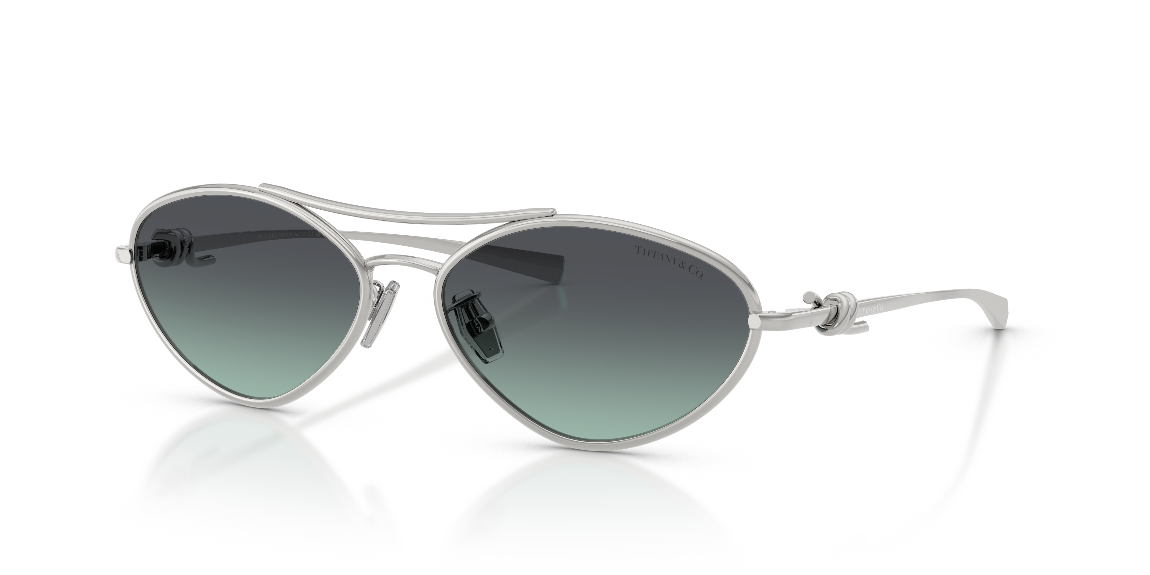 Occhiali da Sole Tiffany TF3117 Donna Argento - Eleganza Senza Tempo