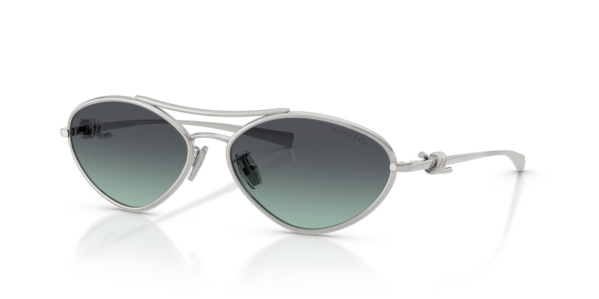 Occhiali da Sole Tiffany TF3117 Donna Argento - Eleganza Senza Tempo