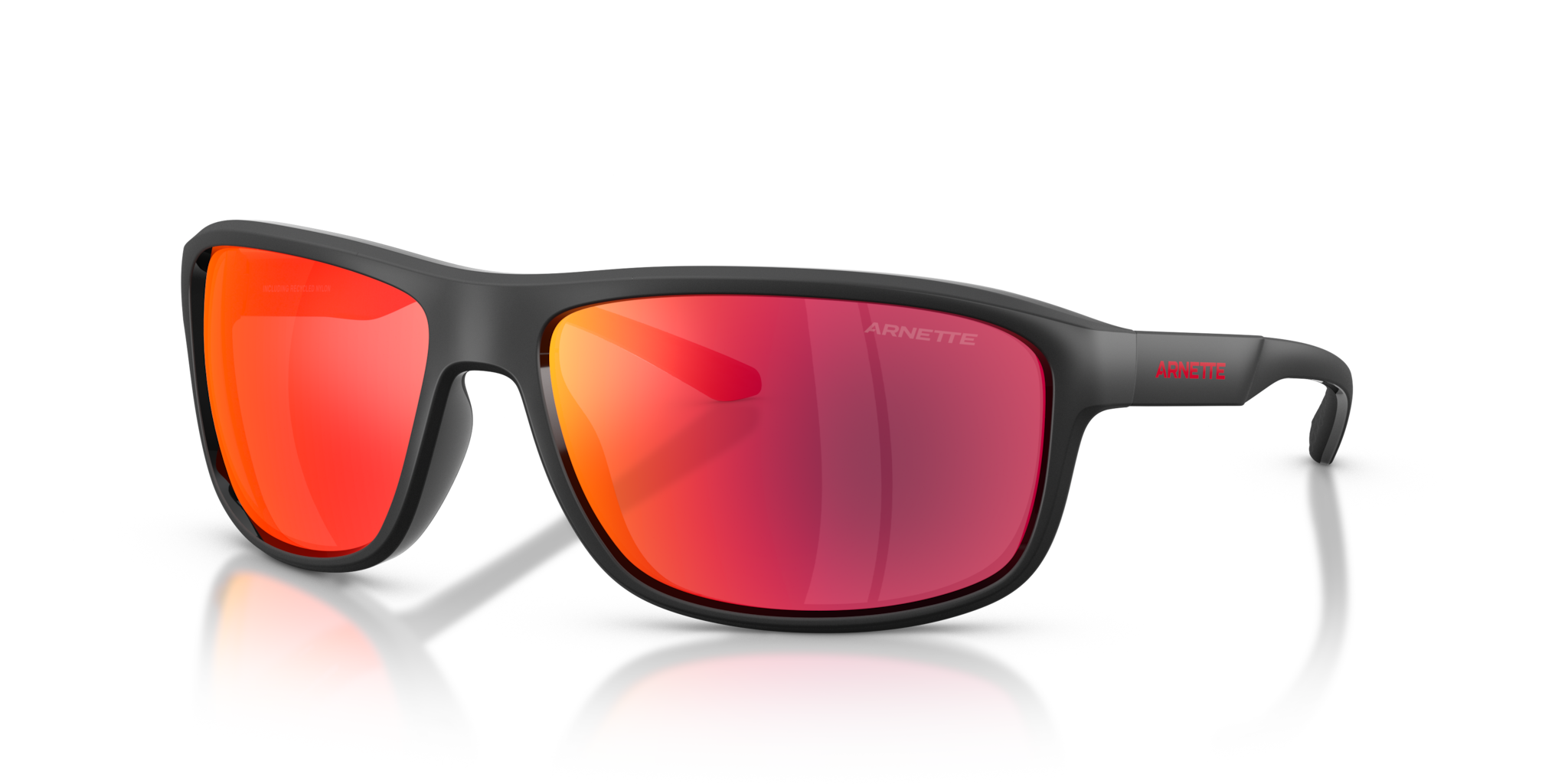 Occhiali da Sole Arnette AN4374 Uomo Nero Opaco - Originali