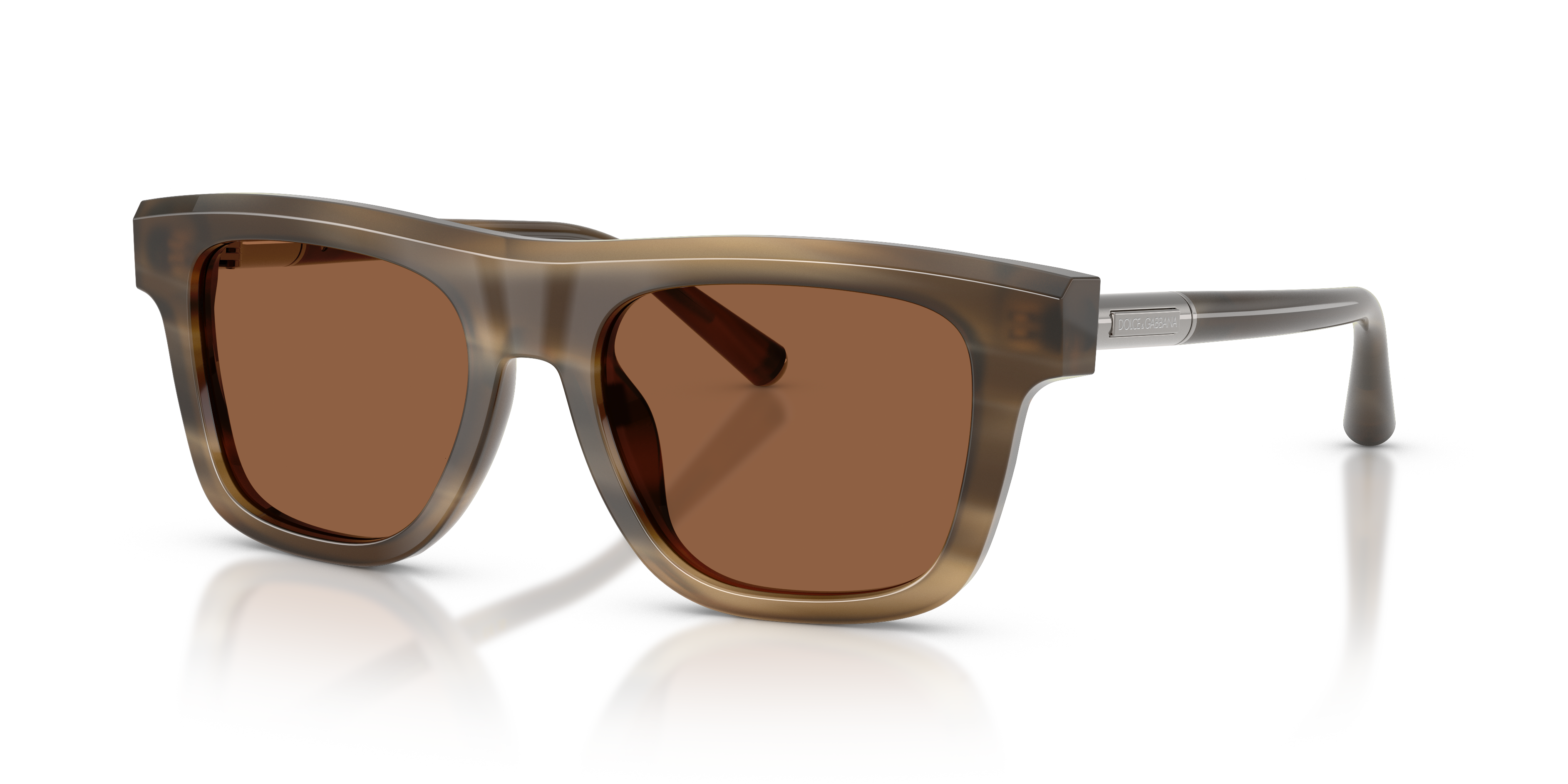 Occhiali da Sole Uomo Dolce & Gabbana DG4521 Striped Tobacco | Origina