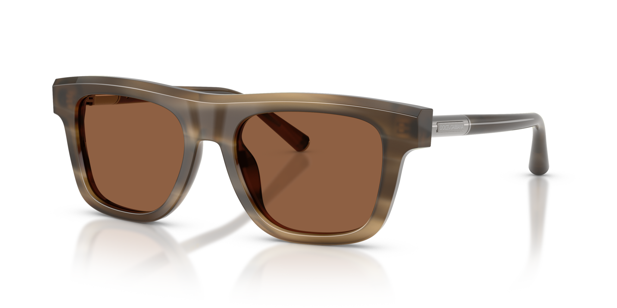 Occhiali da Sole Uomo Dolce & Gabbana DG4521 Striped Tobacco | Origina