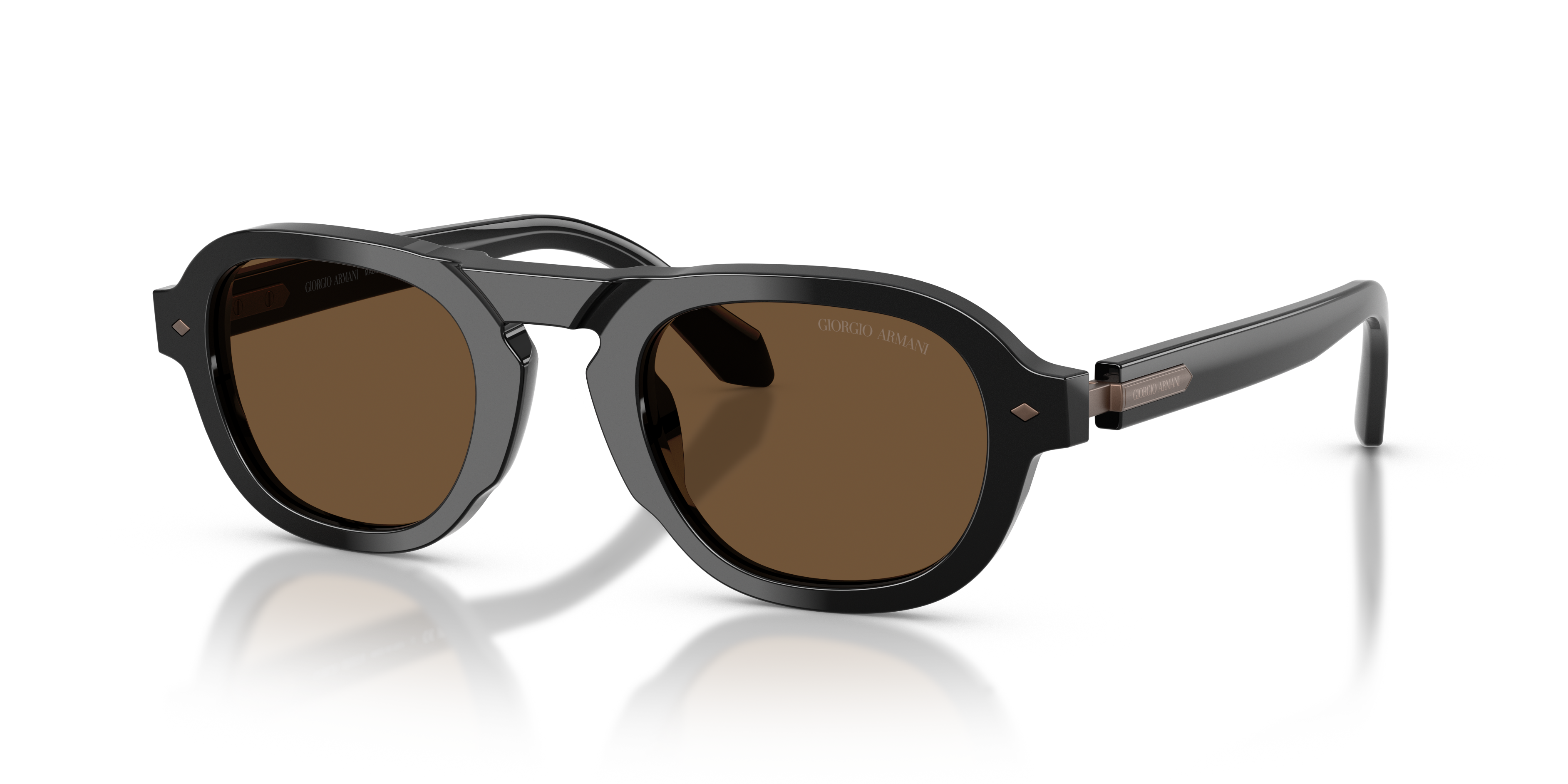 Occhiali da Sole Giorgio Armani AR8244 Uomo Neri | Eleganza Iconica