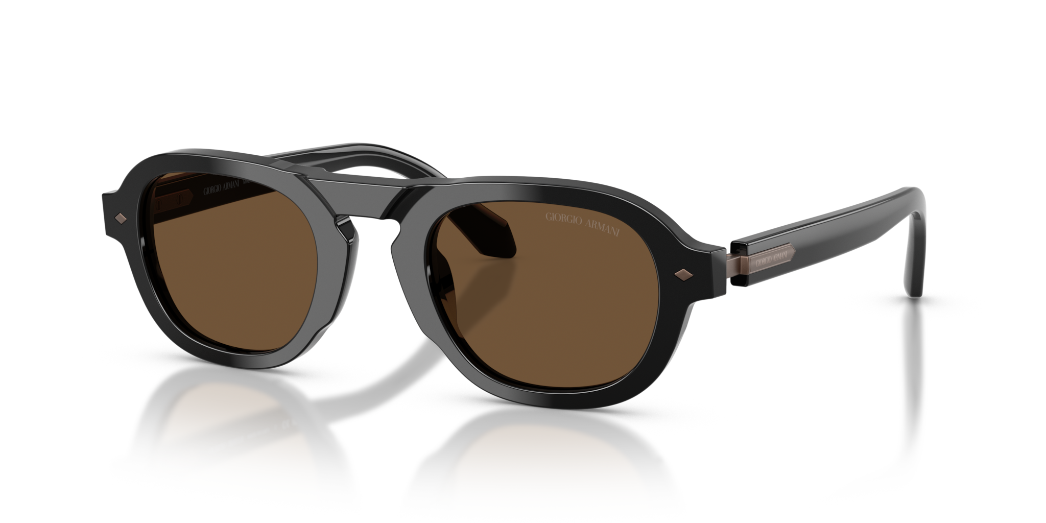 Occhiali da Sole Giorgio Armani AR8244 Uomo Neri | Eleganza Iconica